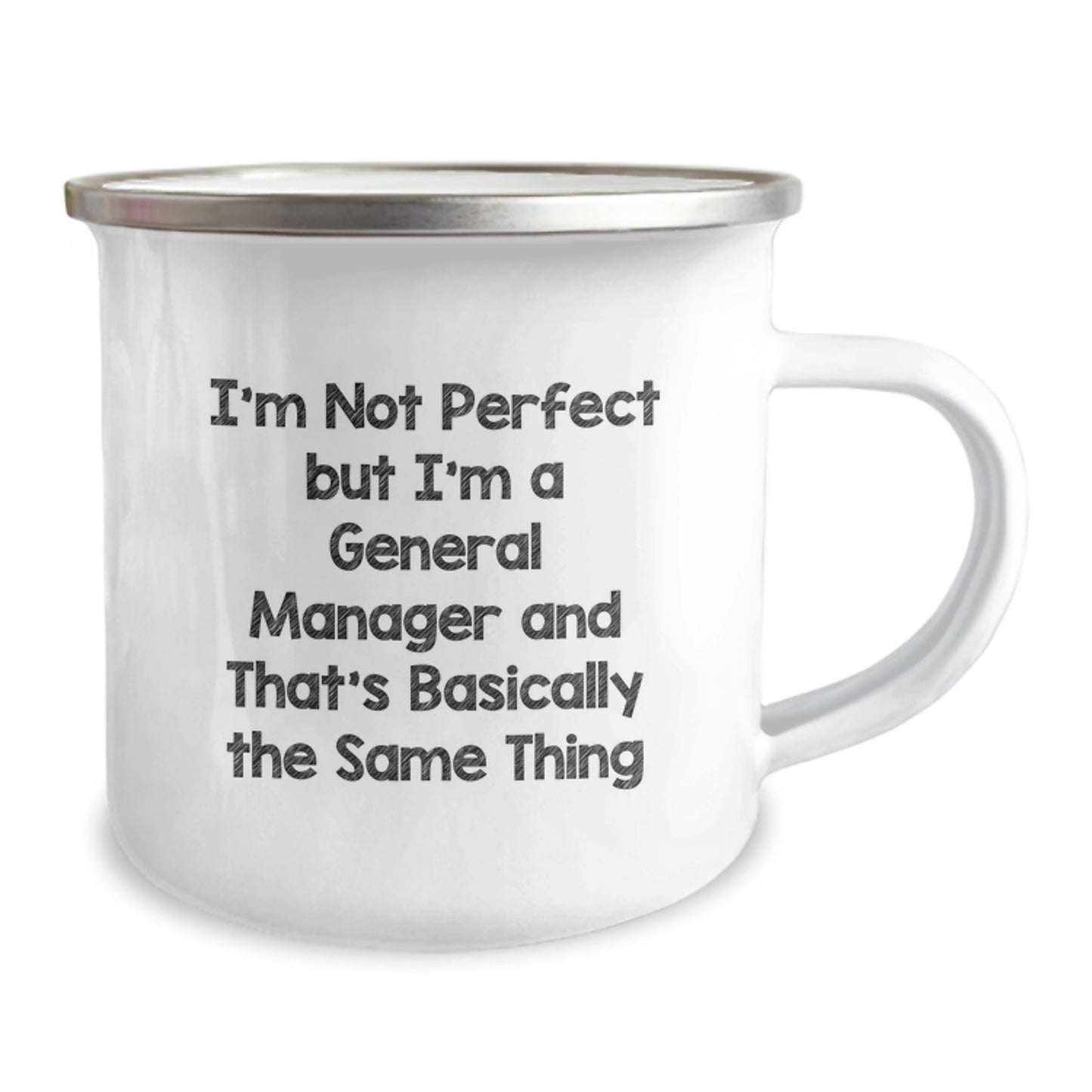 General Manager Keepsake Camping Mug for Him Birthday Gift - Image 2
