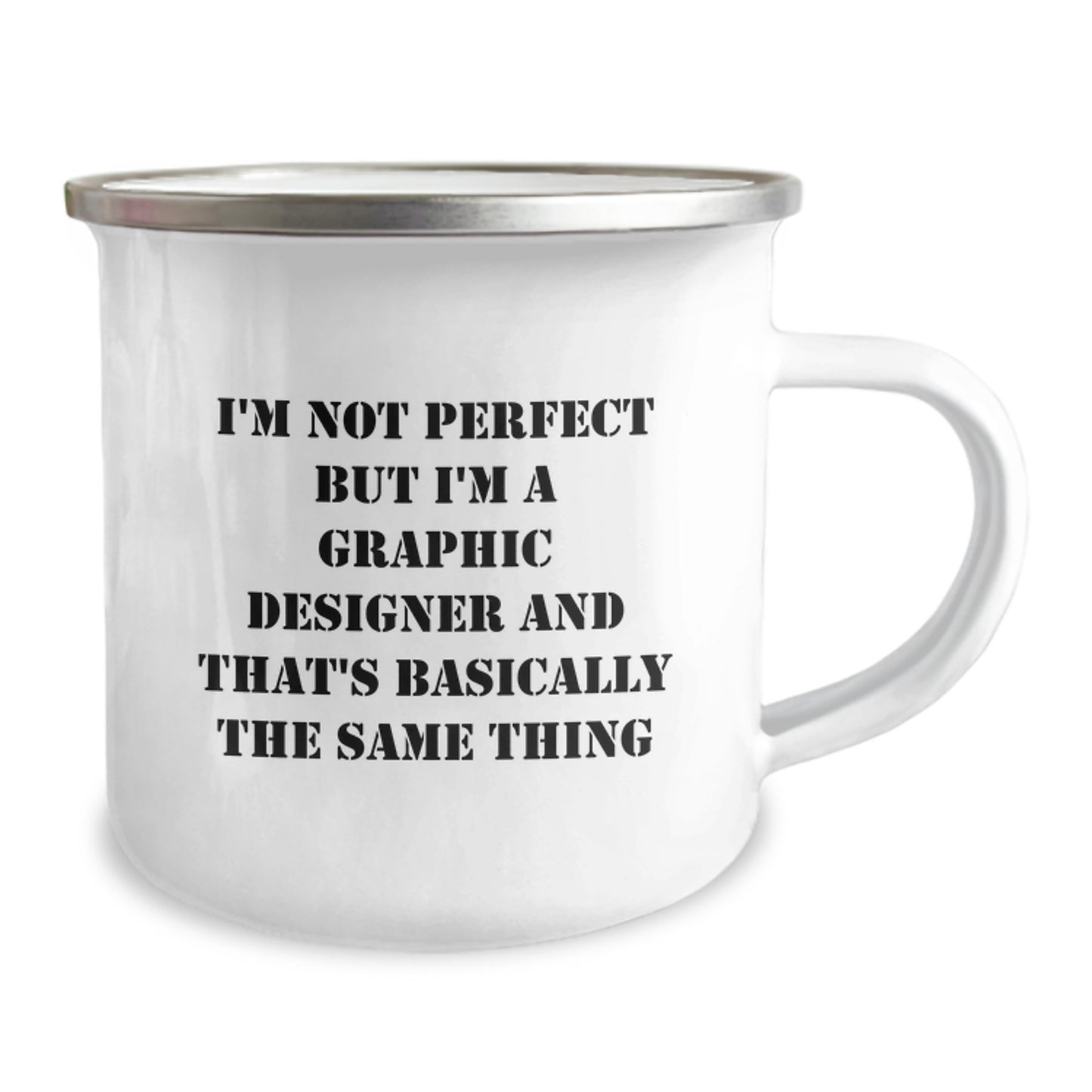 Birthday Gift Graphic Designer Camping Mug Present for Her - Image 2
