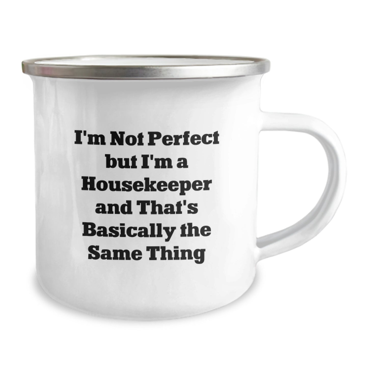 Housekeeper Keepsake Camping Mug for Him Stainless Birthday Gift - Image 2