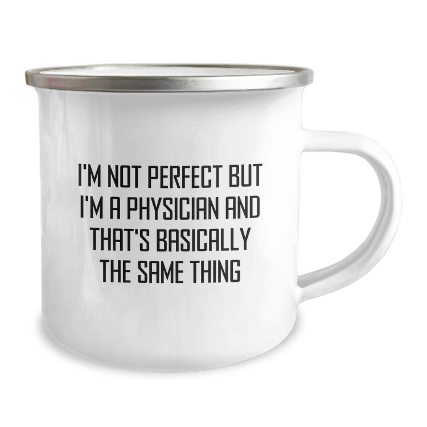 Physician Keepsake Camping Mug for Him Stainless Steel Birthday Gift - Image 2