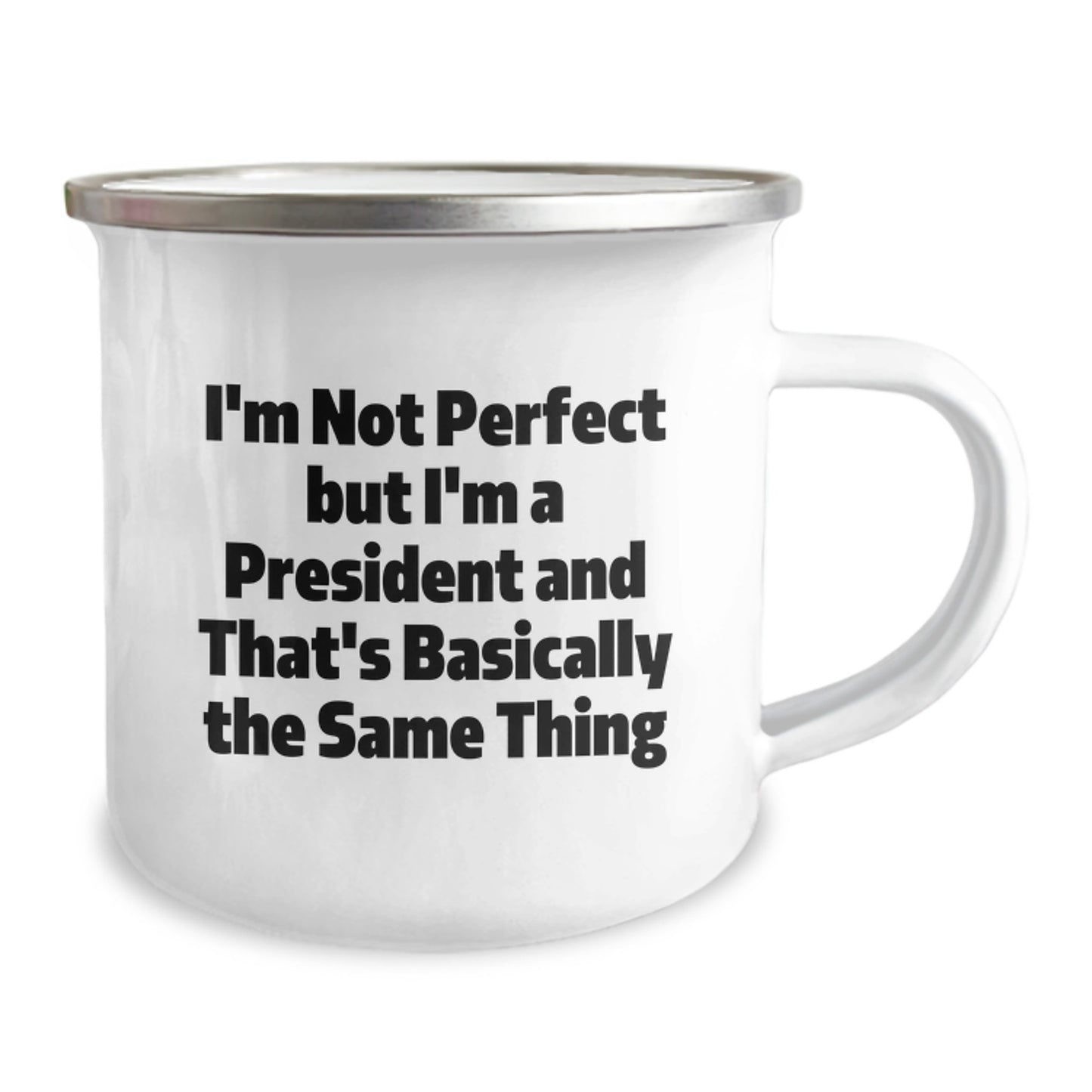 President Keepsake Camping Mug for Him Birthday Gift - Image 2