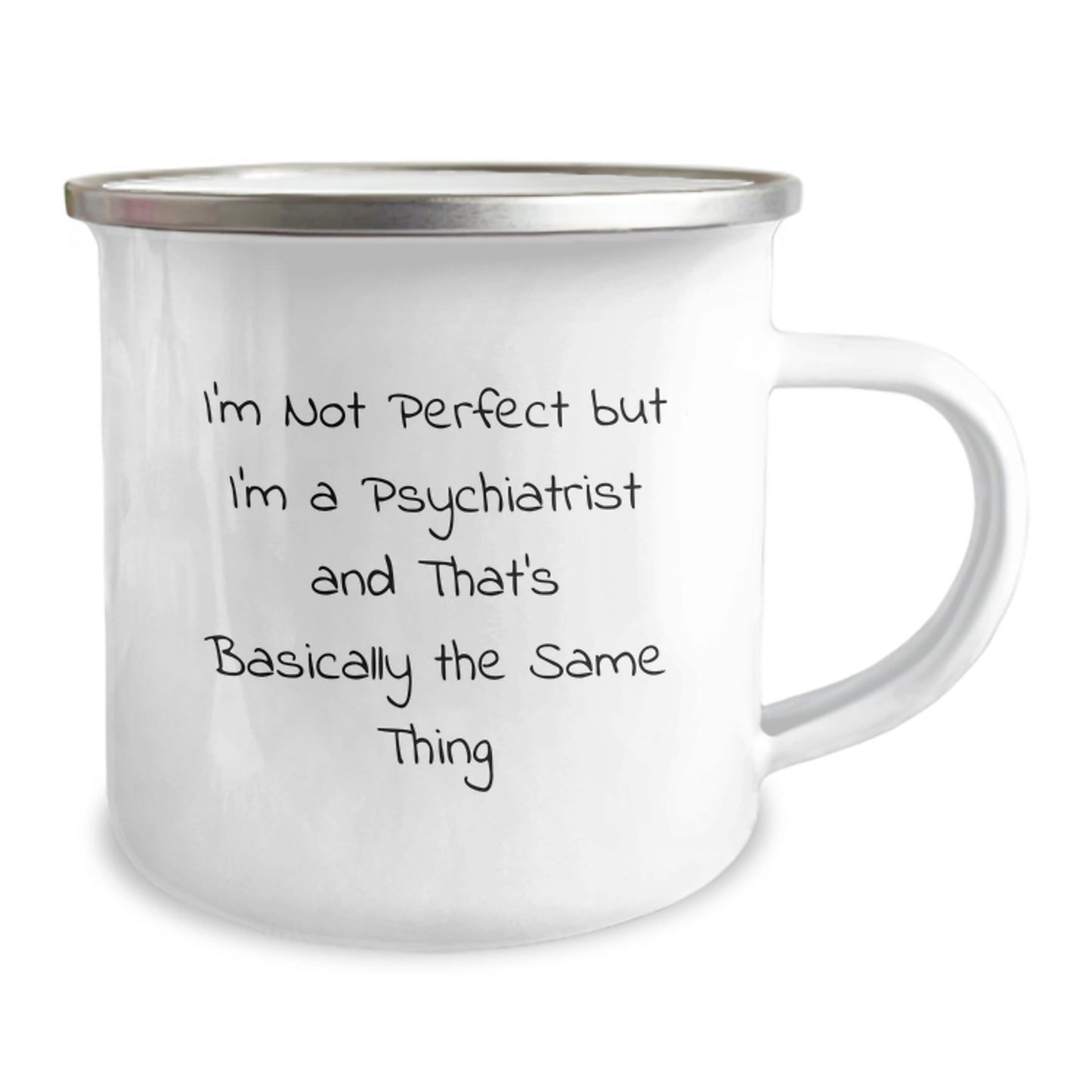 Psychiatrist Keepsake Camping Mug Birthday Gift for Him with Humorous - Image 2