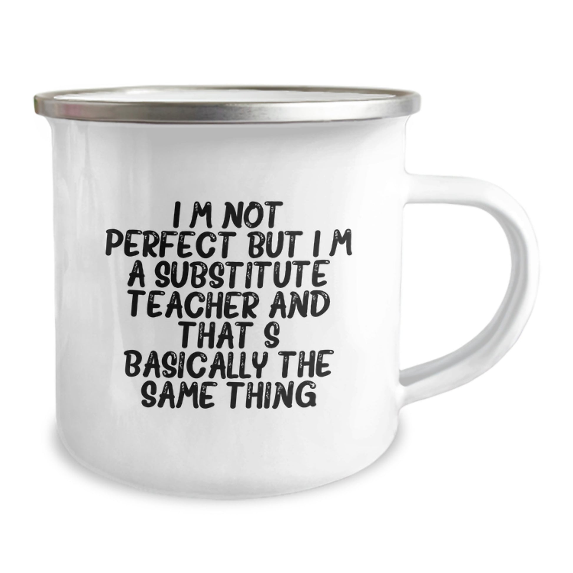 Premium Substitute Teacher Keepsake Camping Mug for Him Birthday Gift - Image 2