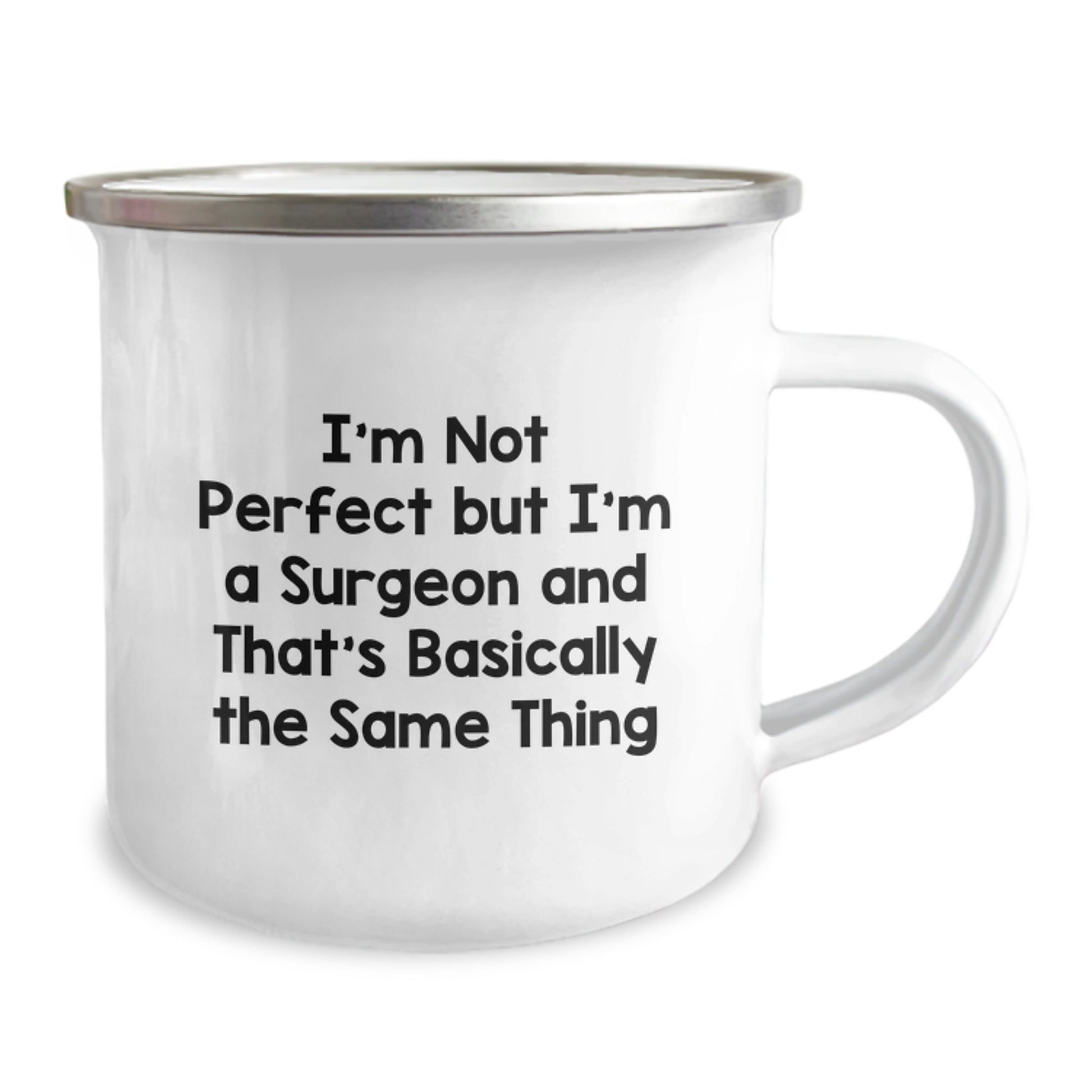 Surgeon Camping Mug Keepsake Birthday Gift with Humorous Quote for Him - Image 2