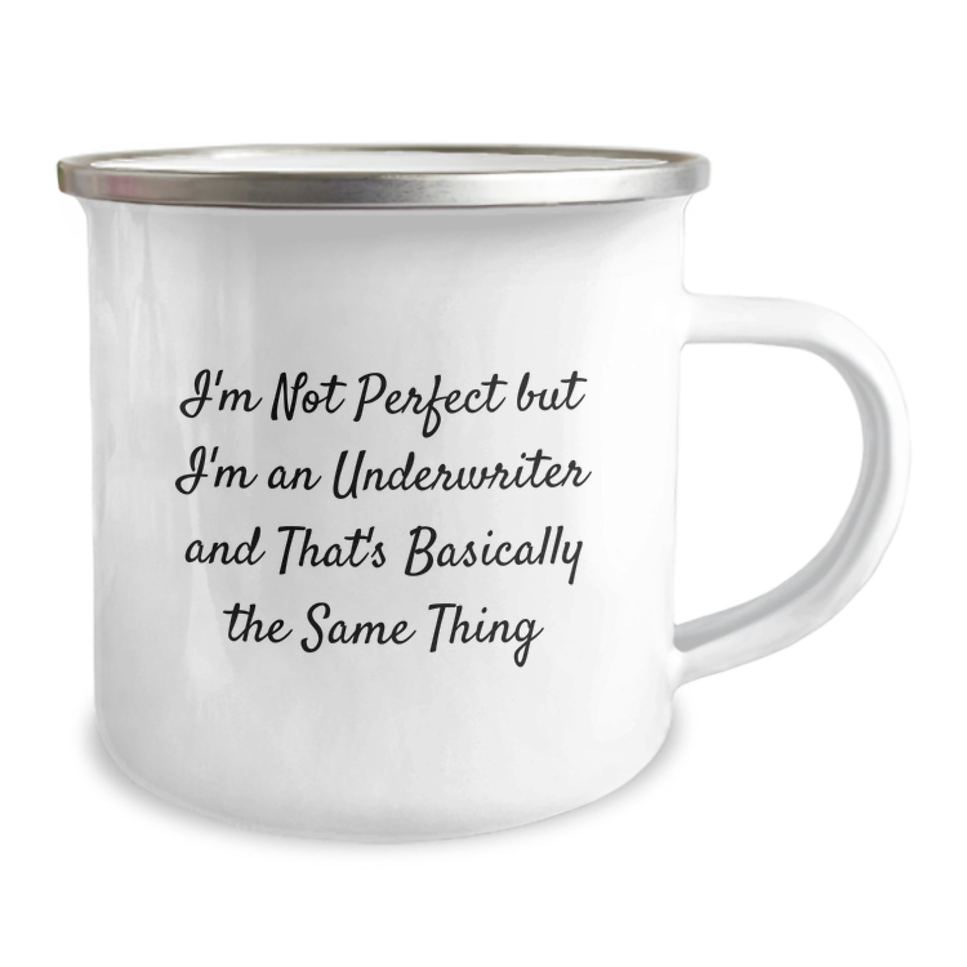Birthday Gift Camping Mug for Her Underwriter Present - Image 2