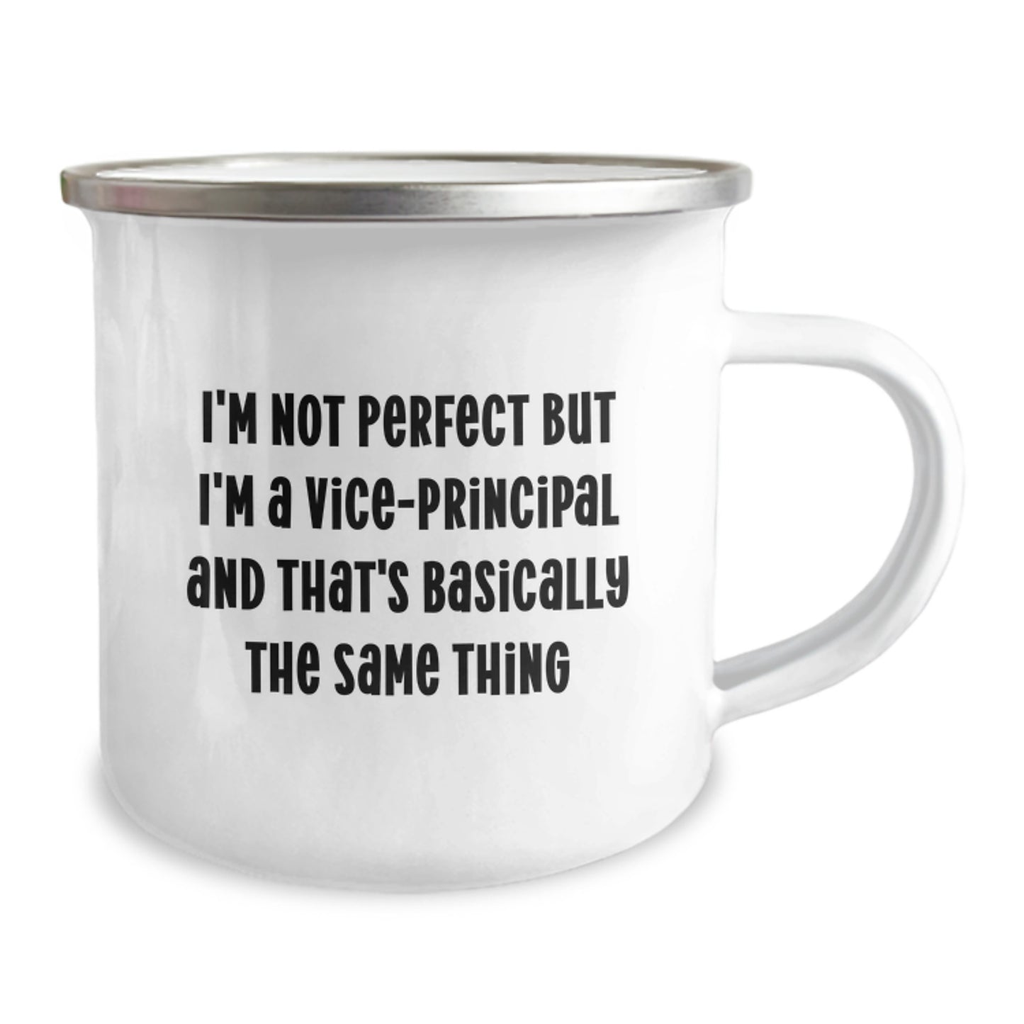 Vice-principal Keepsake Camping Mug Birthday Gift for Him with Quote - Image 2