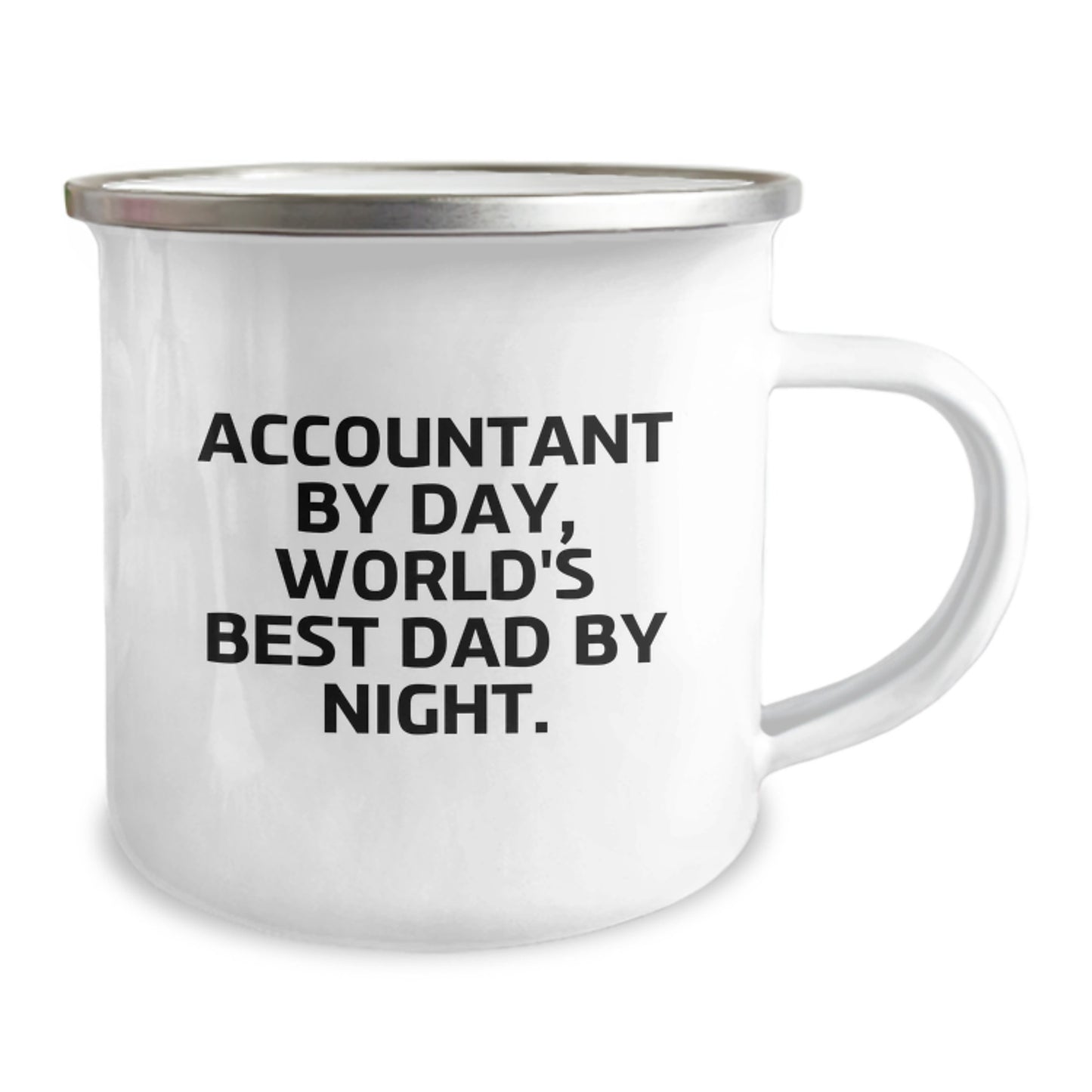 Birthday Gift for Her Accountant Camping Mug Present - Image 2