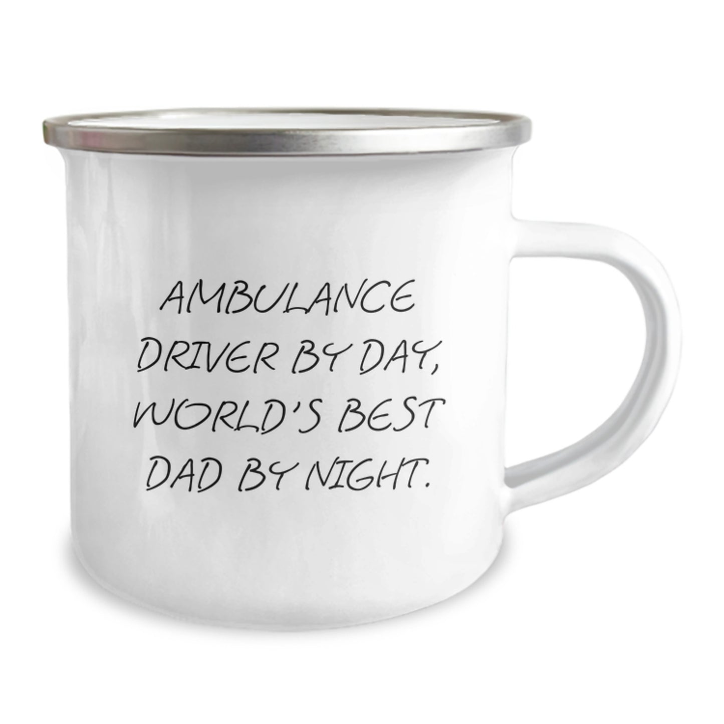 Birthday Gift for Her Ambulance Driver Camping Mug Present - Image 2