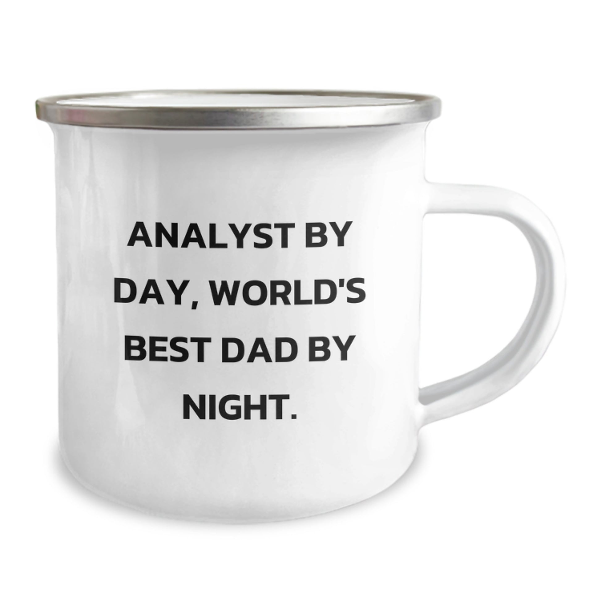Analyst Keepsake Camping Mug for Him Birthday Gift - Image 2