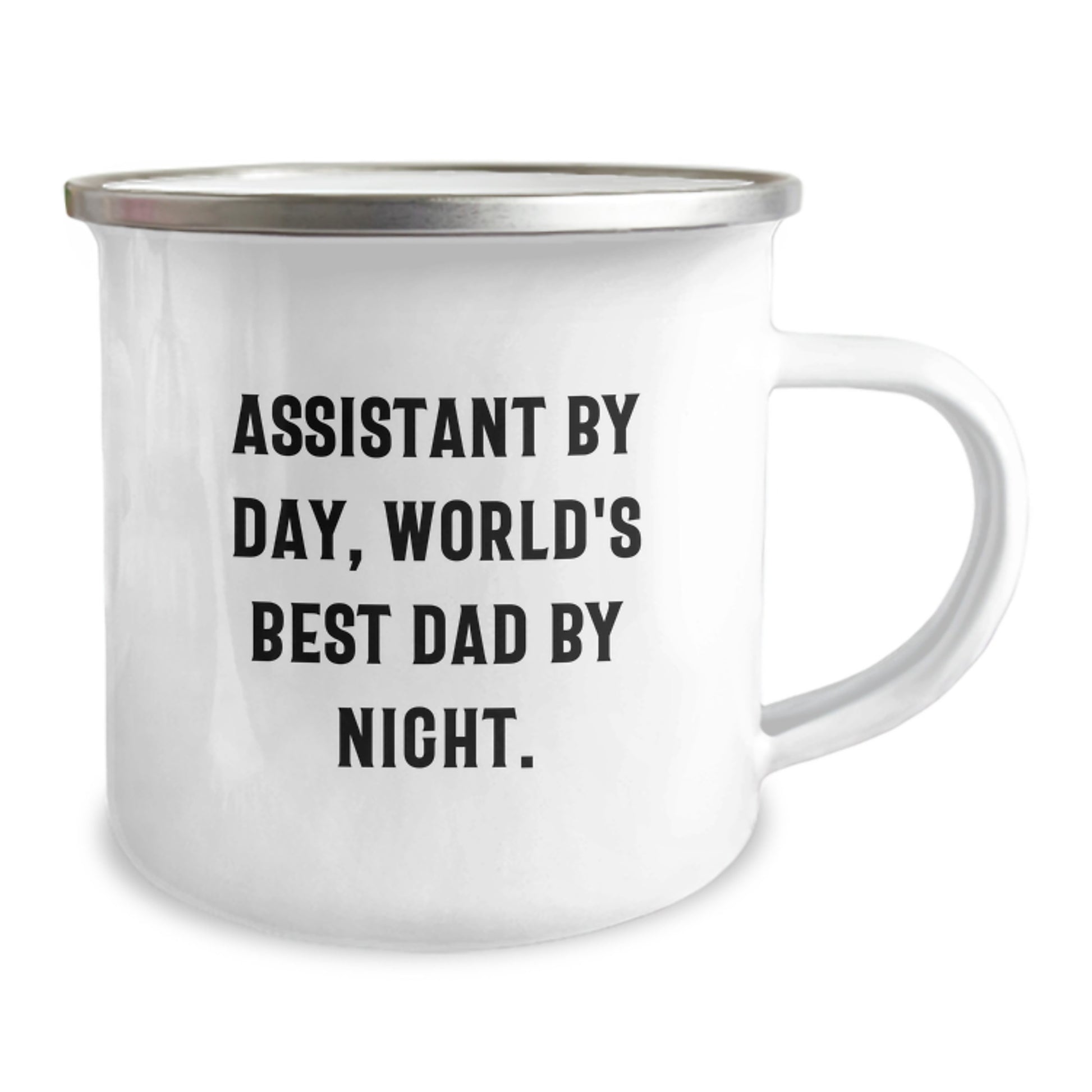 Assistant Camping Mug Keepsake for Him Birthday Gift – World's Best Dad - Image 2