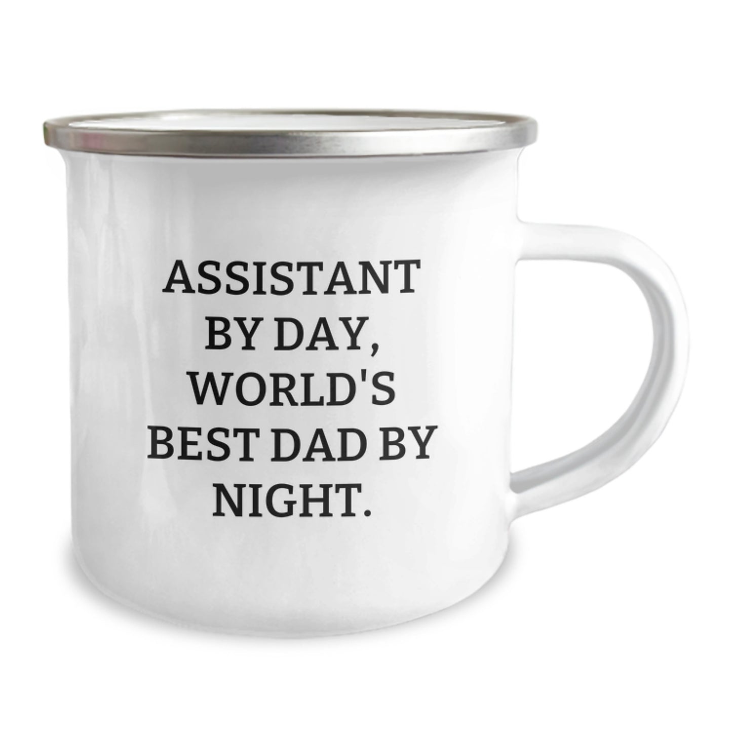 Birthday Gift Present Assistant Camping Mug for Her - World's Best Dad - Image 2