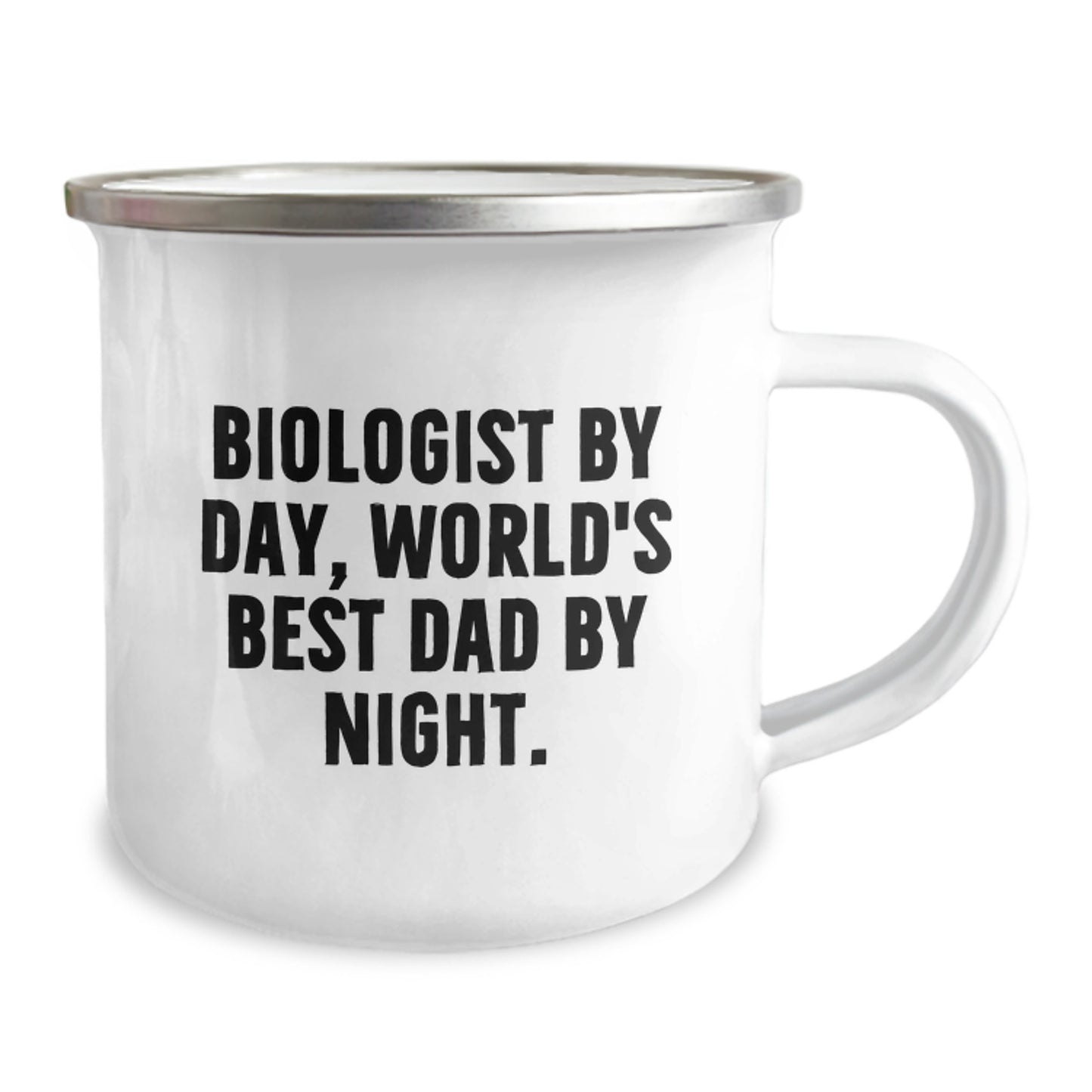 Birthday Gift Biologist Camping Mug for Her Present with Dad Quote - Image 2