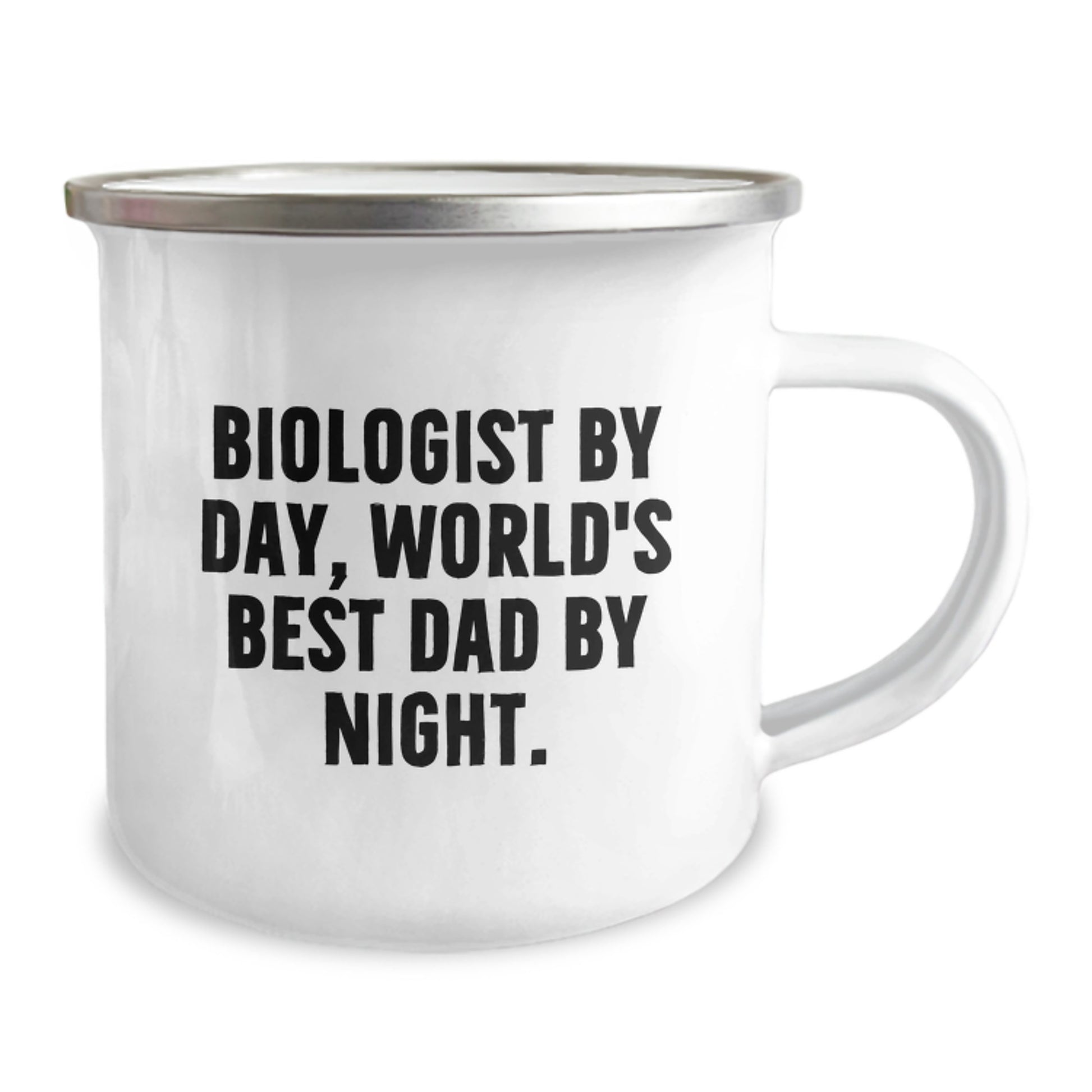 Birthday Gift Biologist Camping Mug for Her Present with Dad Quote - Image 2
