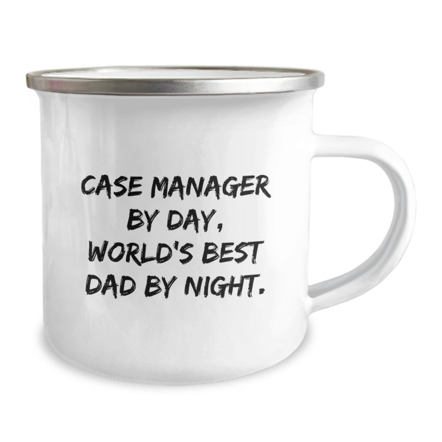 Case Manager Keepsake Camping Mug for Him Birthday Gift - Image 2