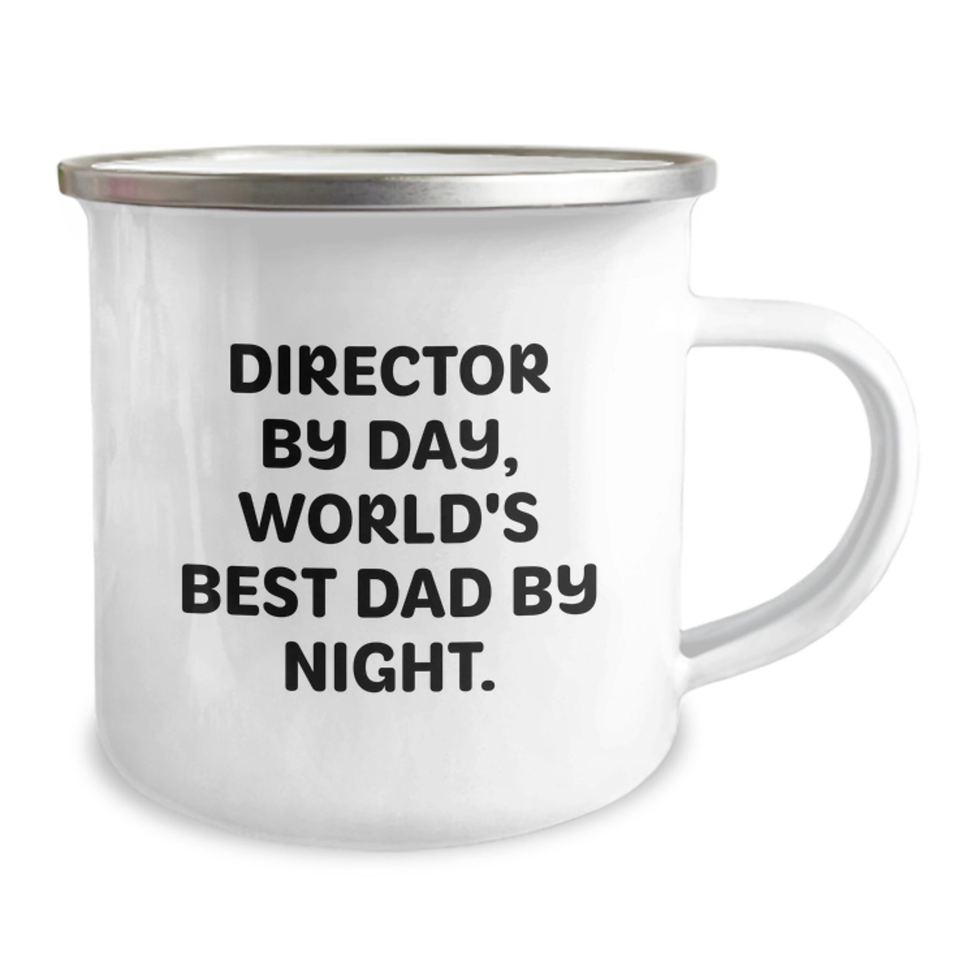 Dad Director Keepsake Camping Mug for Him Birthday Gift Stainless Steel - Image 2