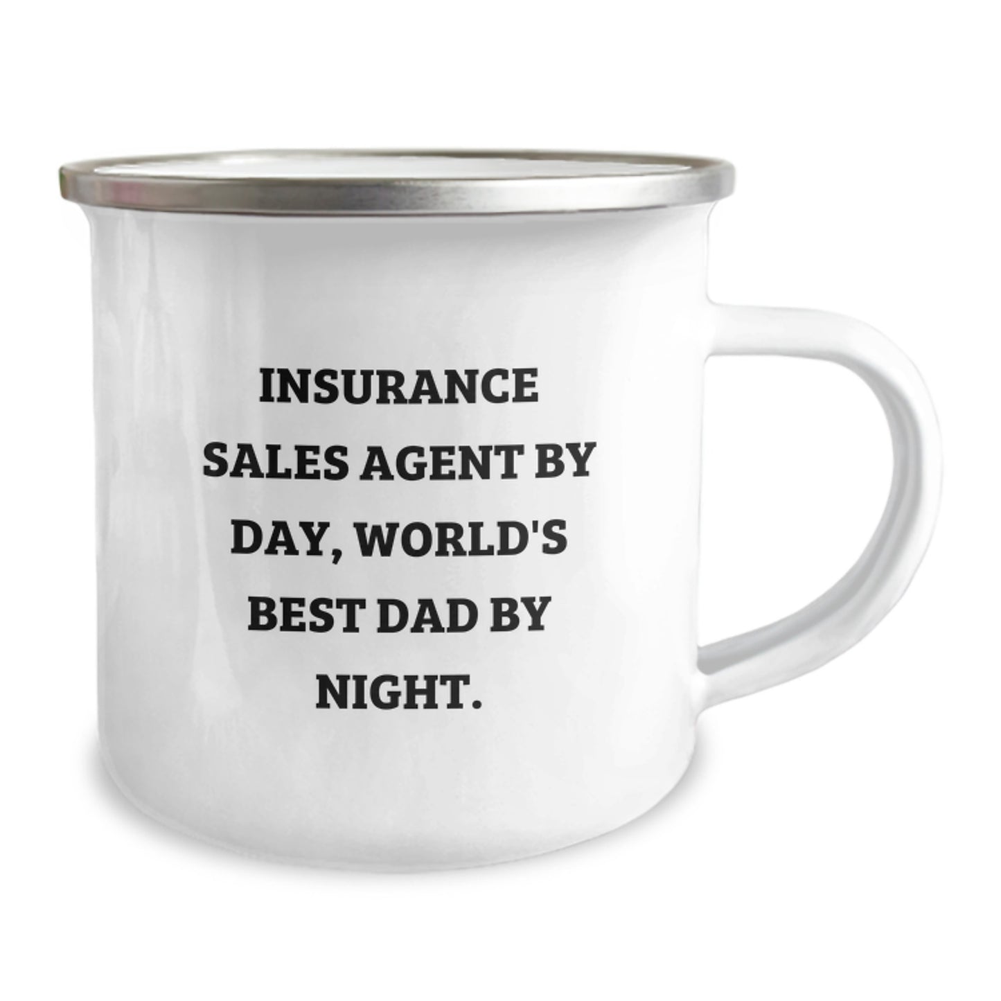 Insurance Sales Agent Keepsake Camping Mug for Him Birthday Gift - Image 2