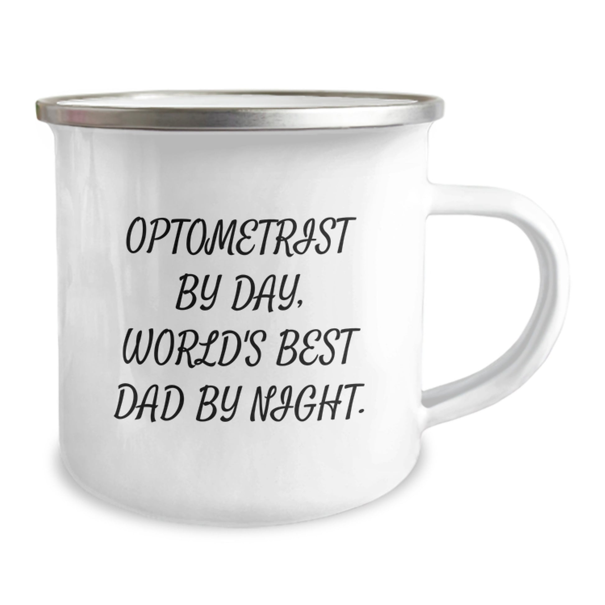 Dad Optometrist Premium Keepsake Camping Mug Birthday Gift for Him - Image 2