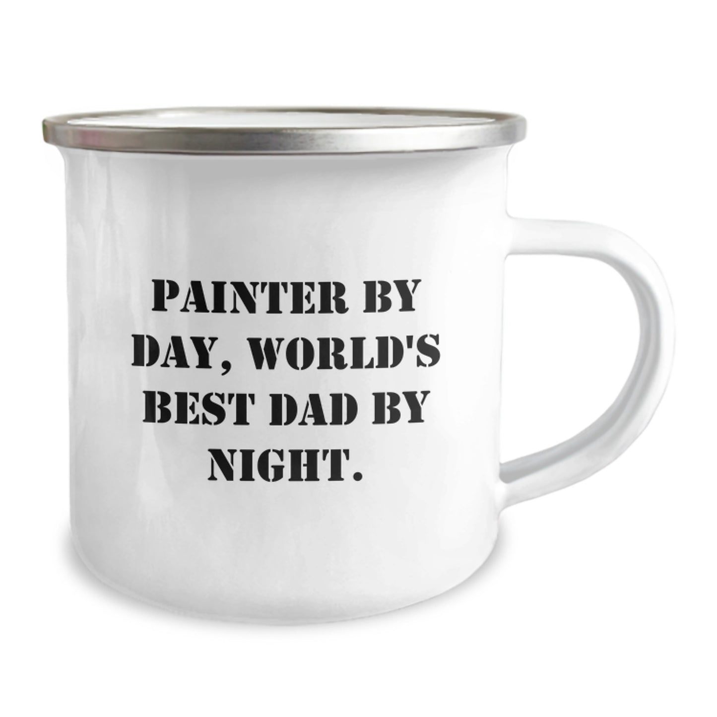 Painter Camping Mug Birthday Gift for Friends – Novelty Keepsake - Image 2