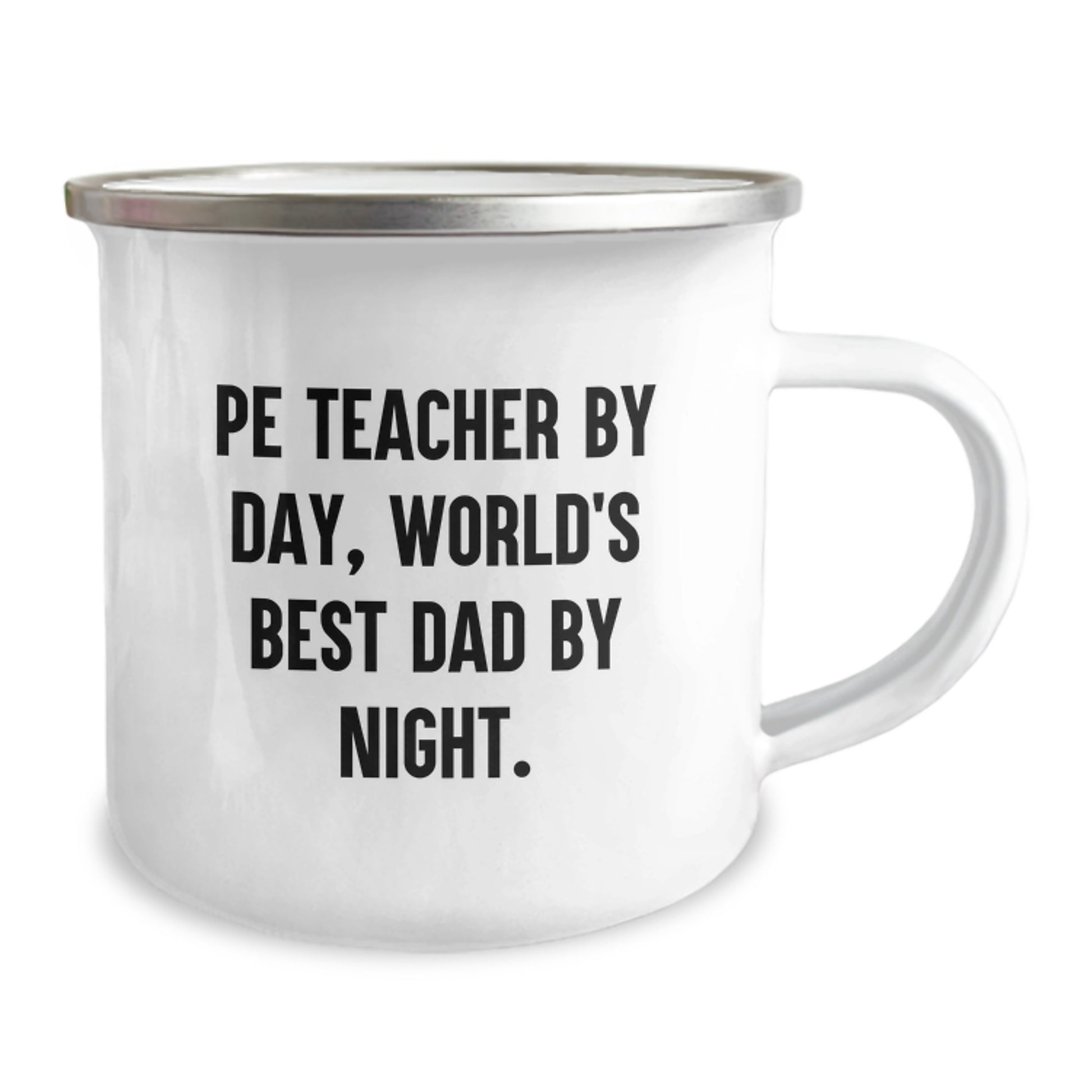 PE Teacher Keepsake Camping Mug for Him Birthday Gift - Image 2
