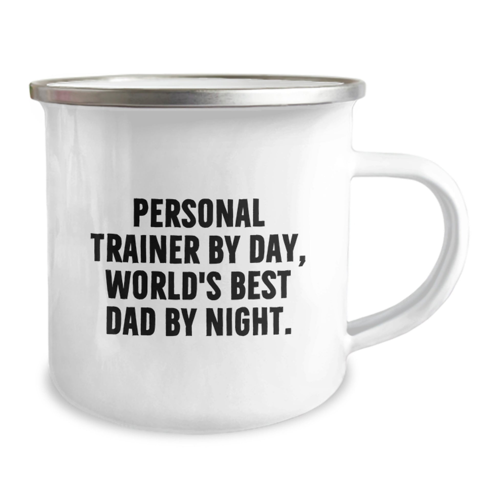 Personal Trainer Keepsake Mug for Him Birthday Gift Stainless Steel - Image 2