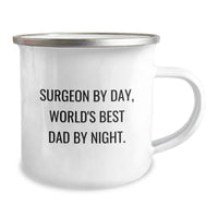 Load image into Gallery viewer, Funny Surgeon Gifts from Dad for Valentine's Camping Mug - Image 2
