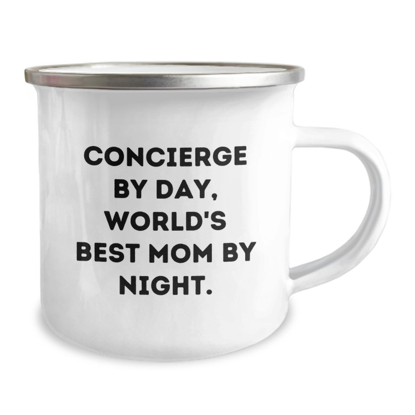 Concierge Gifts from Men for World's Best Mom - Funny Camping Mug, Perfect for Valentine's Unique Gifts - Image 2