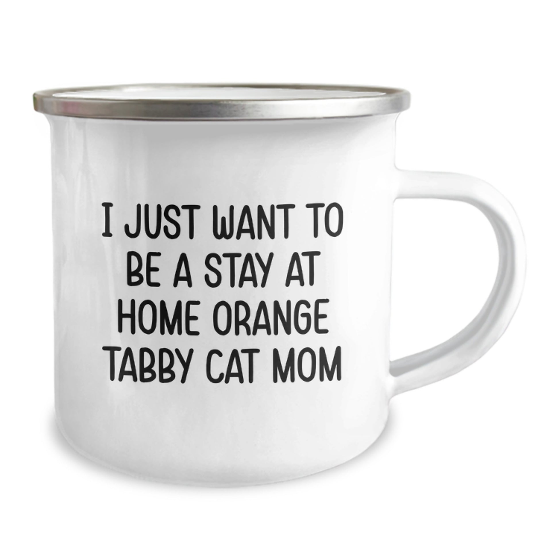 Funny Orange Tabby Cat Gifts, Inspirational Quote Camping Mug for Orange Tabby Cat Mom, Gifts from Friends, Unique Graduation Gifts for Her - Image 2
