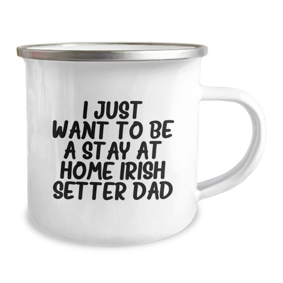 Funny Irish Setter Dog Gifts for Him, Valentine's Unique Gifts from Dad to Son, Camping Mug for Irish Setter Dog Lover - Image 2