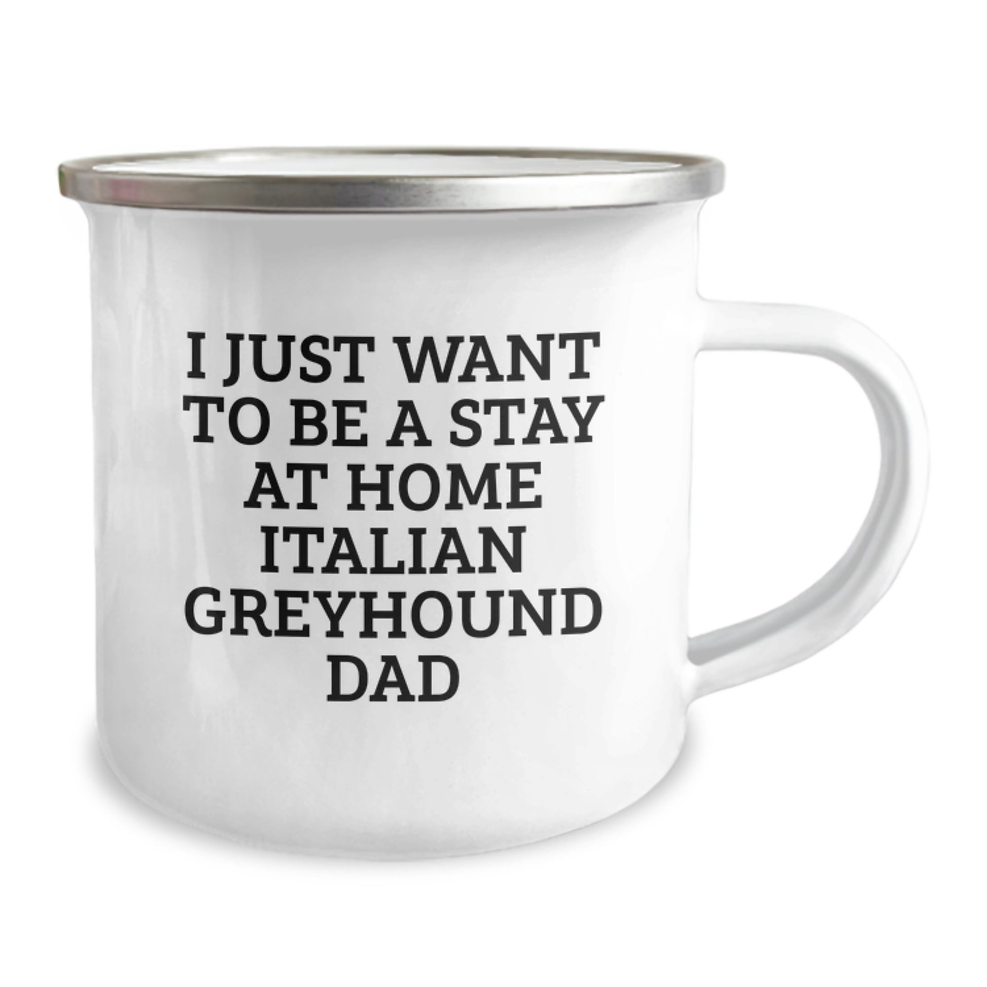 Italian Greyhound Dog Birthday Unique Gifts from Dad - Funny Camping Mug for Italian Greyhound Dog Lover, Ideal Gift for Men, Women, Friends, Family - Image 2