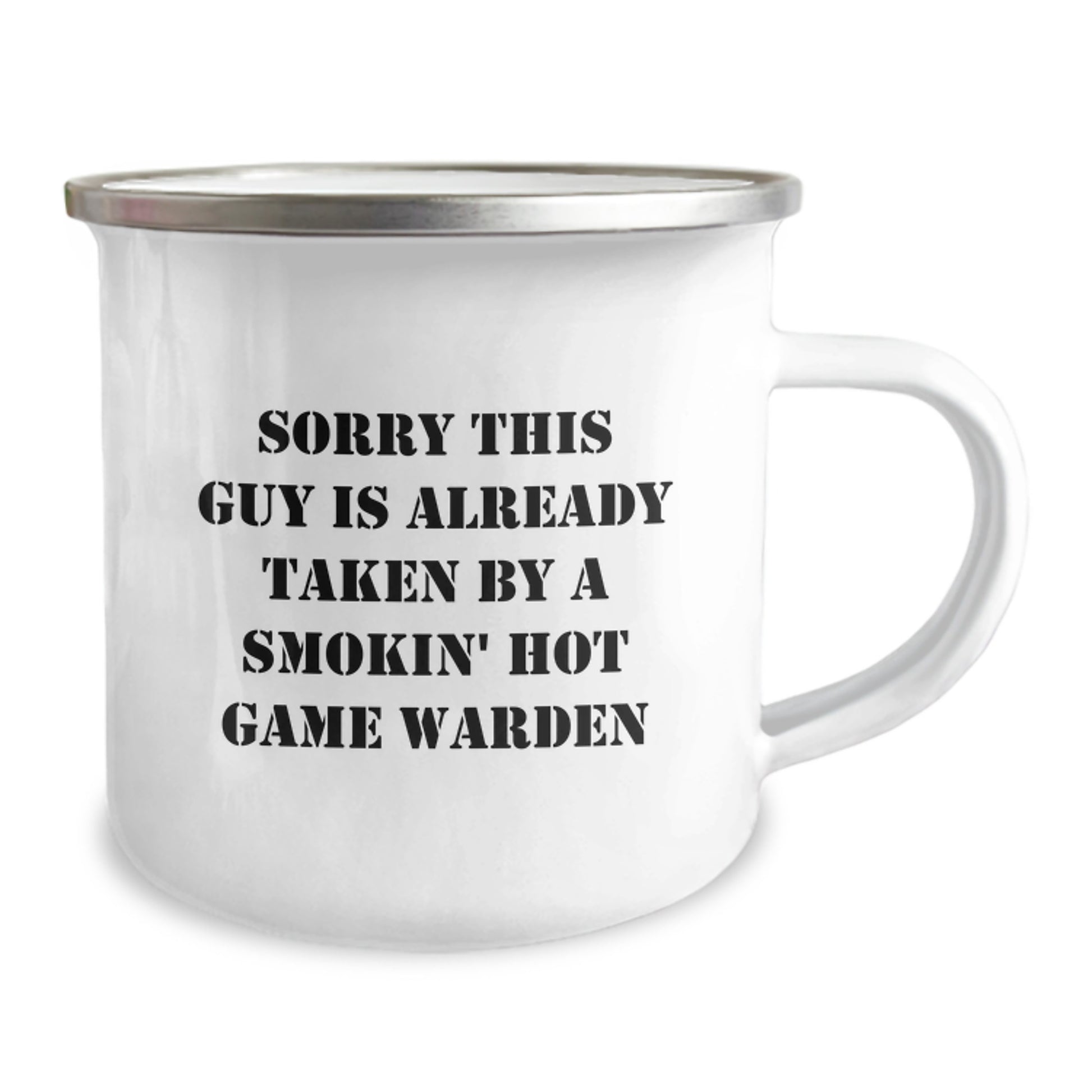 Game Warden Gifts Funny Quote Camping Mug from Friends, Personalized for Graduation - Image 2
