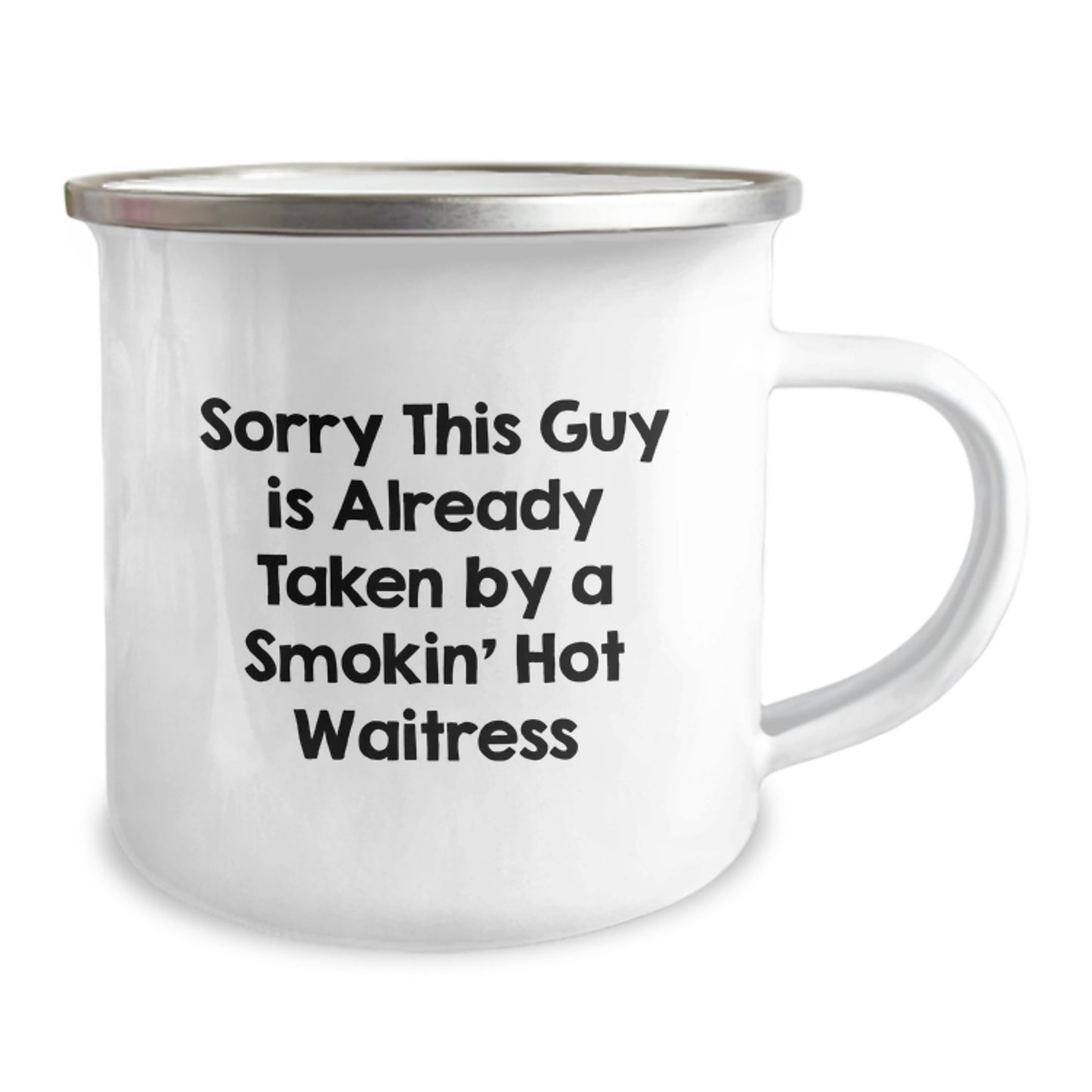 Funny Waitress Gifts for Men, Smokin' Hot Mug, Unique Christmas Unique Gifts from Friends to Family Members - Image 2