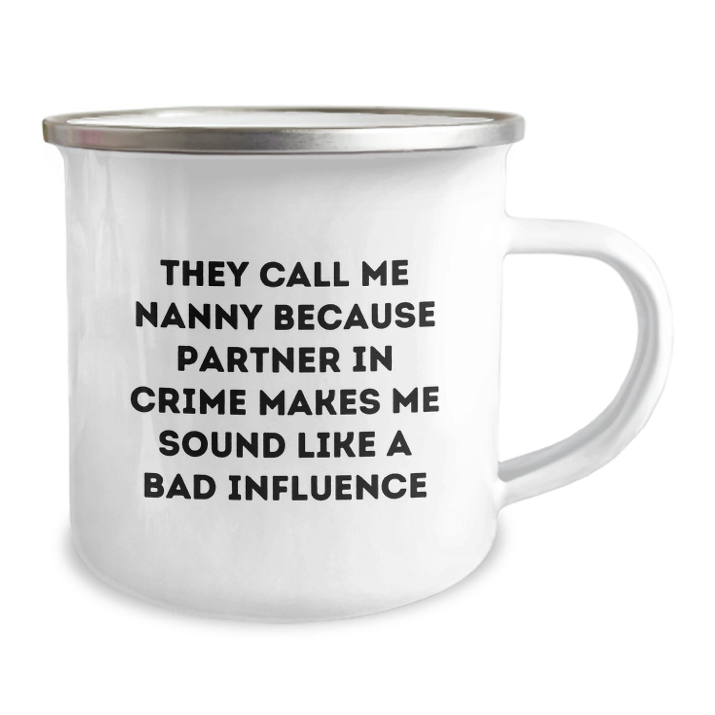 Gifts from Friends and Family for a Super Nanny - Funny Nanny Partner in Crime Camping Mug, Christmas Unique Gift for Women, Men, Coworkers, and Family - Image 2