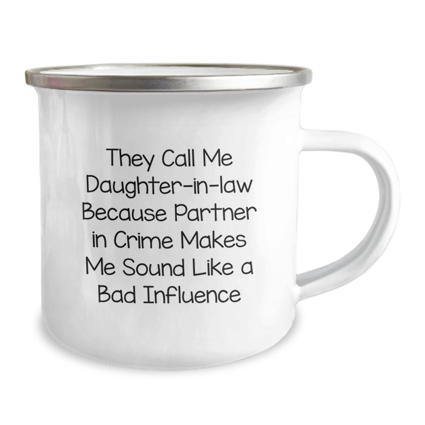 Funny Daughter-in-law Gifts from Men - They Call Me Daughter-in-law Because Partner In Crime Makes Me Sound Like A Bad Influence Birthday Unique Gifts for Daughter-in-law - Image 2