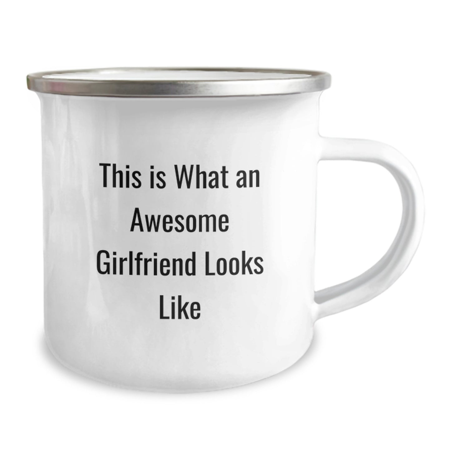 Funny Sweetheart Camping Mug Gifts from Men to Awesome Sweetheart on Graduation, 'This Is What an Awesome Sweetheart Looks Like' - Image 2