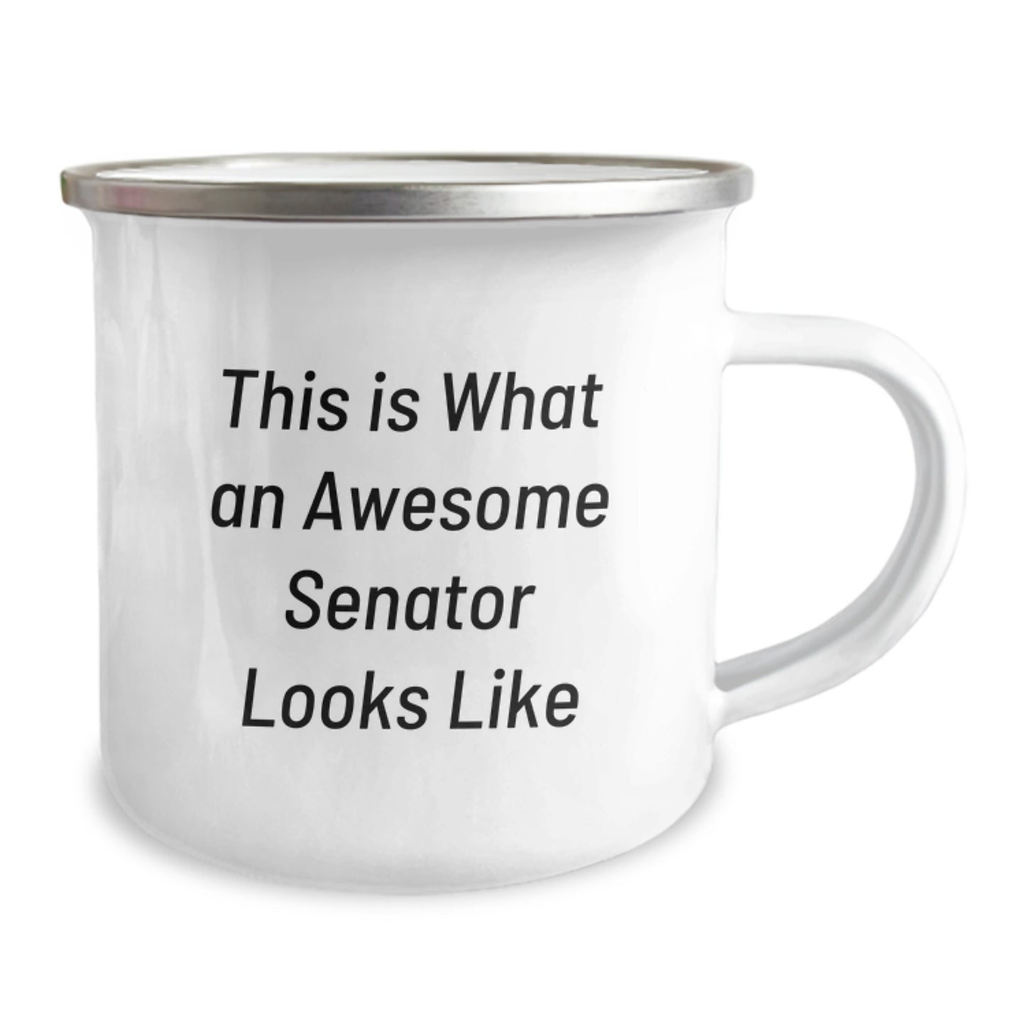 Funny Senator Gifts from Friends, Birthday Unique Gifts for Senator, Cute Camping Mug This Is What An Awesome Senator Looks Like - Image 2