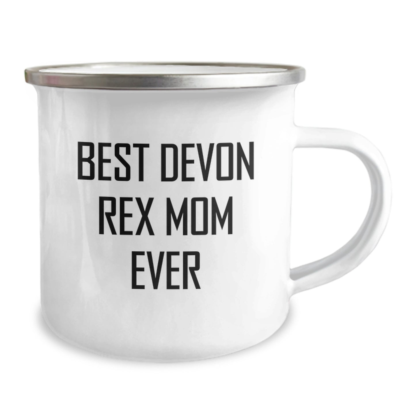 Funny Devon Rex Cat Gifts for Best Devon Rex Mom Ever, Camping Mug for Birthday Unique Gifts from Family - Image 2
