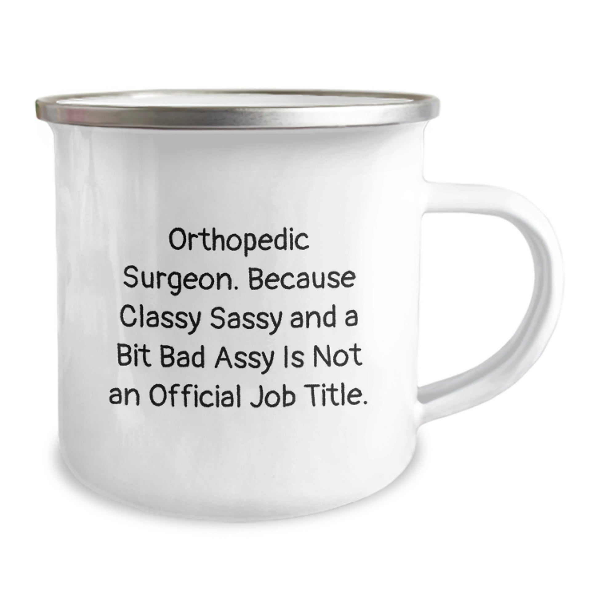 Orthopedic Surgeon Gifts, Funny Quote, Camping Mug for Orthopedic Surgeon, Unique Graduation Gifts from Friends, Gifts for Orthopedic Surgeon Men and Women - Image 2