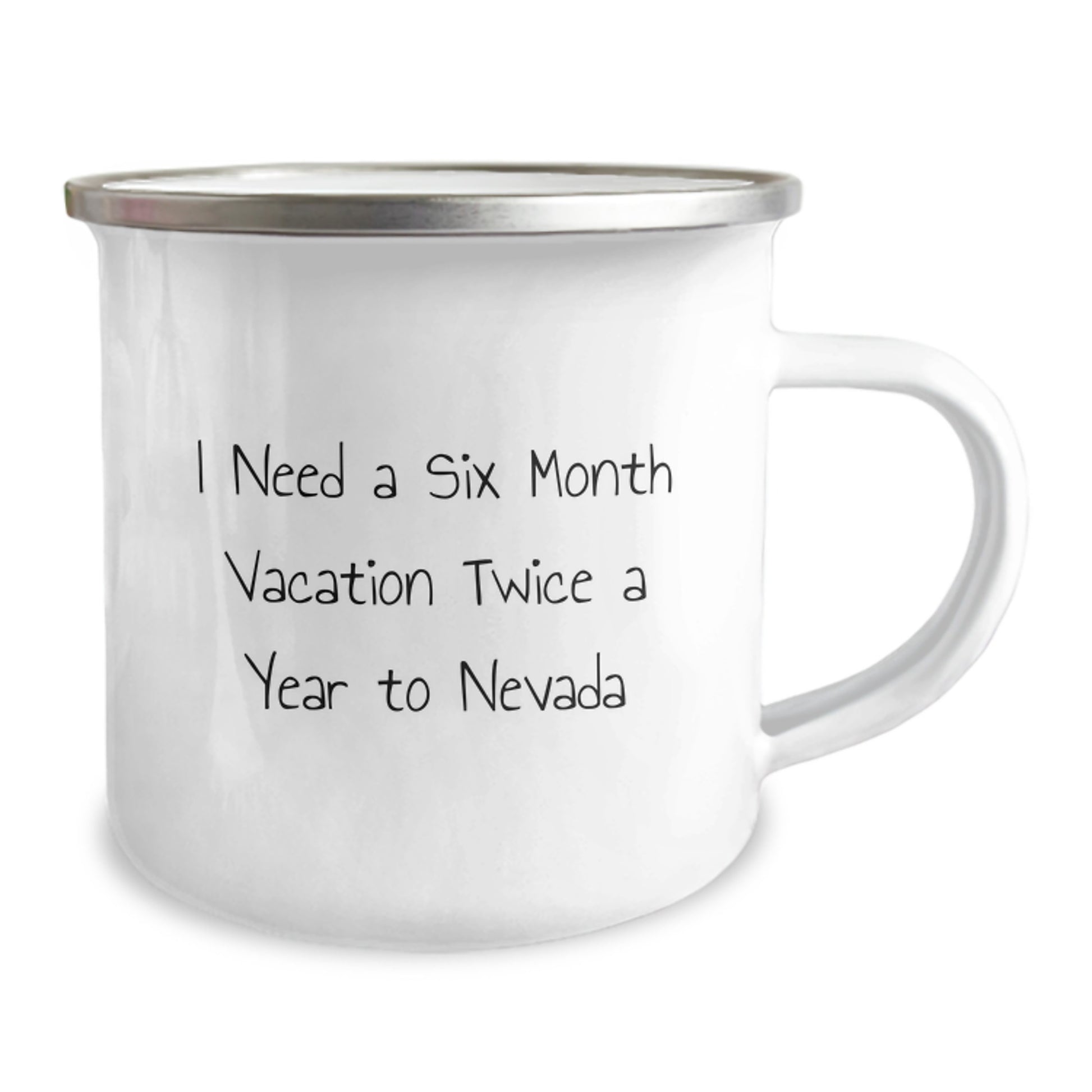 Funny Nevada Camping Mug Gifts for Men Friends - Six Month Vacation in Nevada - Birthday Unique Gifts from Family - Image 2