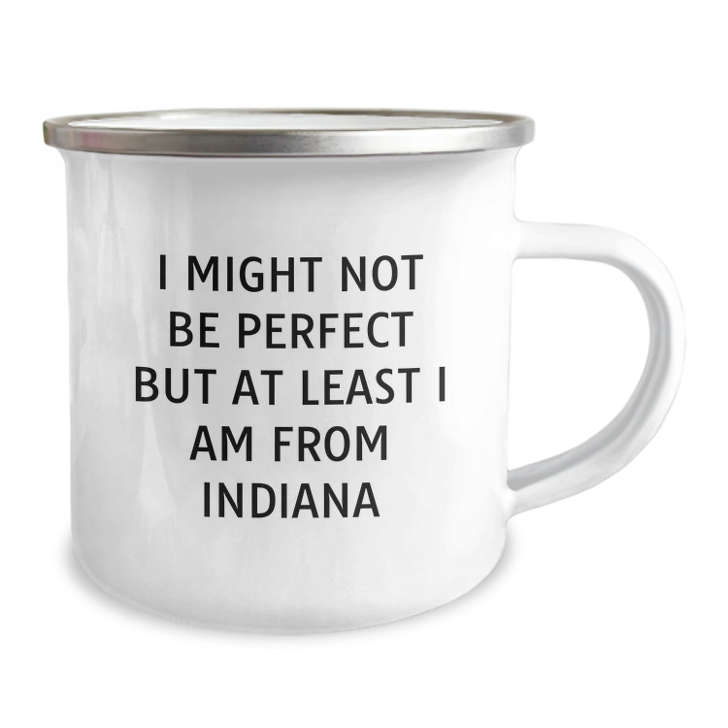Funny Indiana Gifts for Friends from Hoosier Country, Indiana Camping Mug for Graduation - Image 2