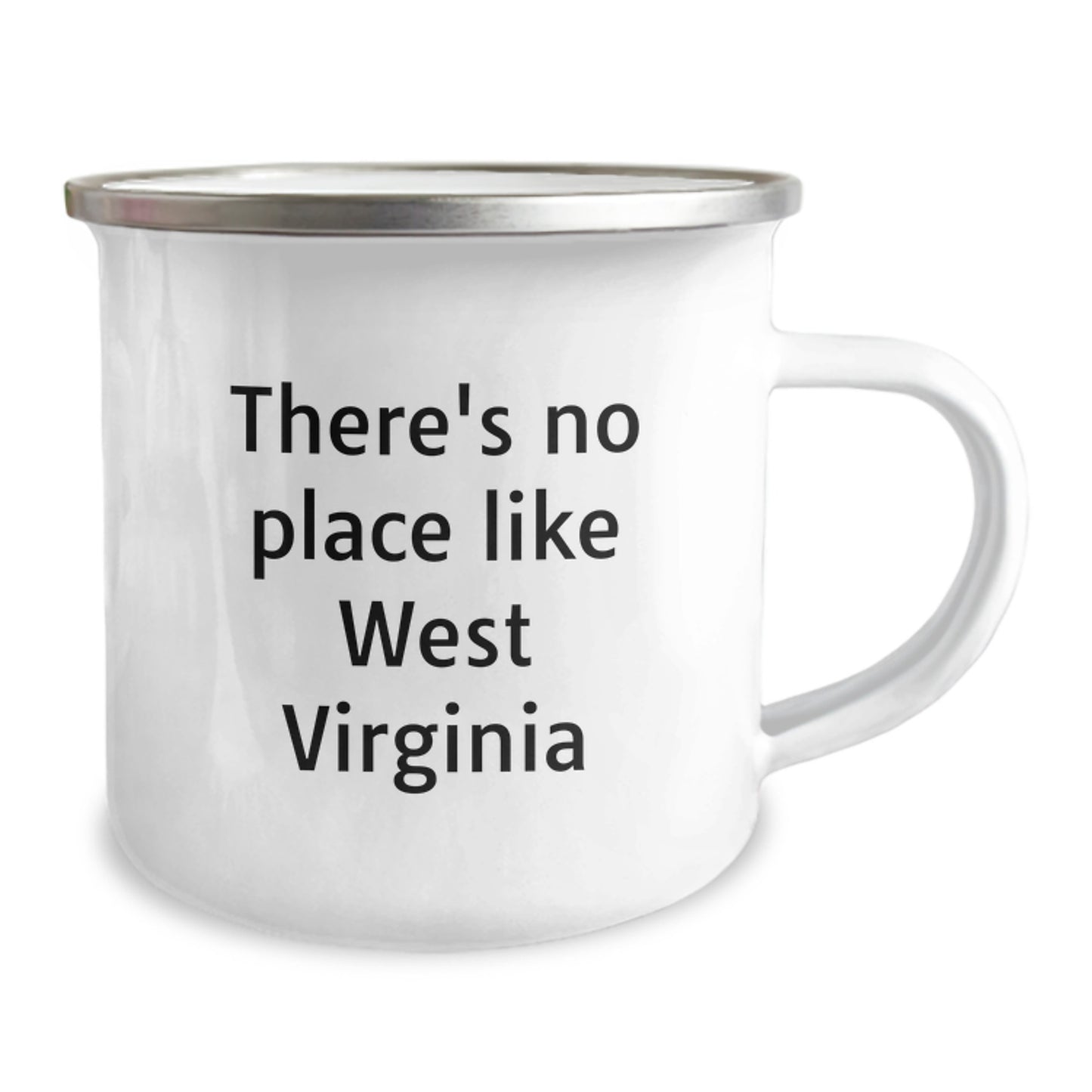 Gifts from West Virginia Lovers, West Virginia Camping Mugs, Funny 'There's No Place Like West Virginia' Valentine's Unique Gifts - Image 2