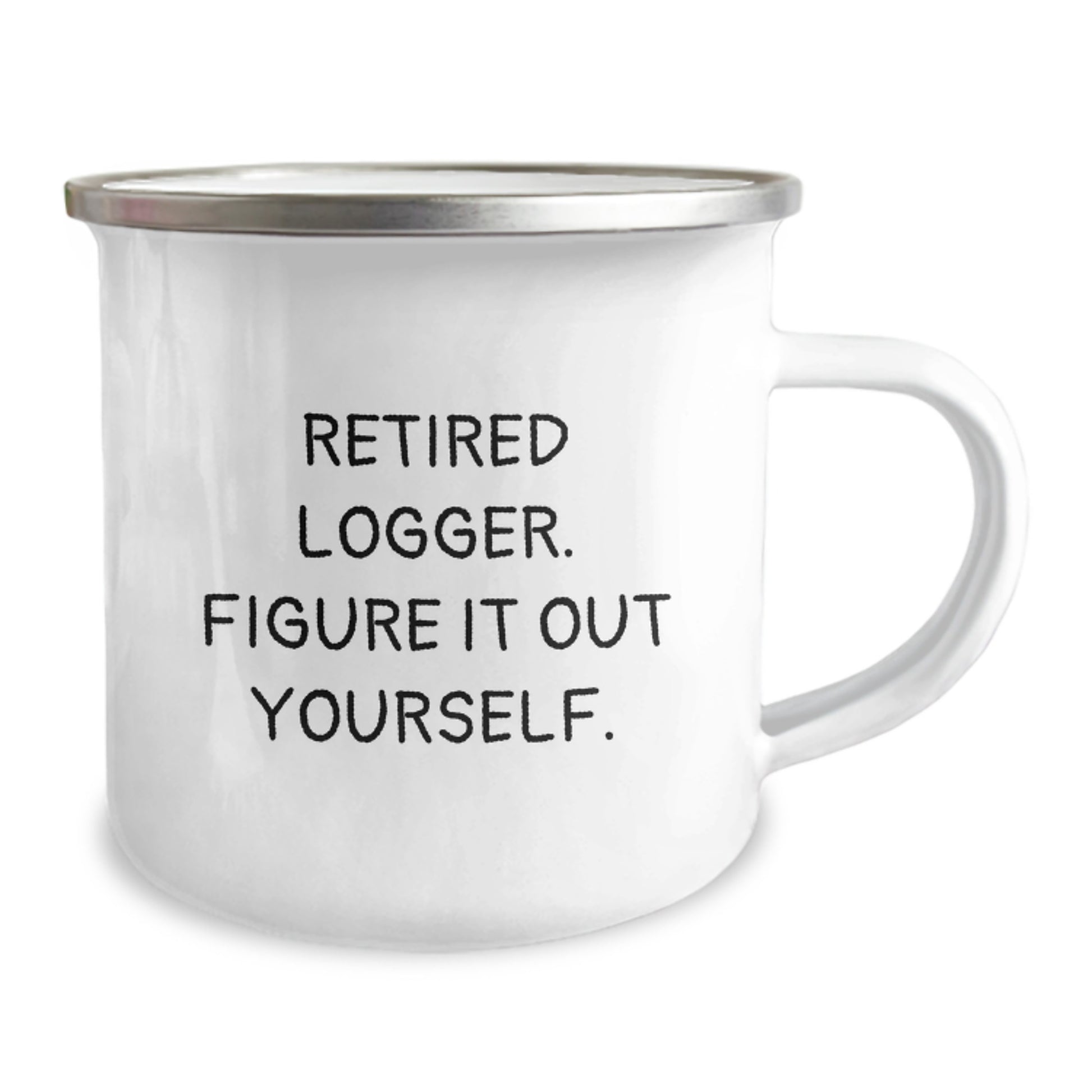 Funny Logger Gifts for Men - Inspirational Quote Camping Mug for Logger Graduation Unique Gifts from Family - Image 2
