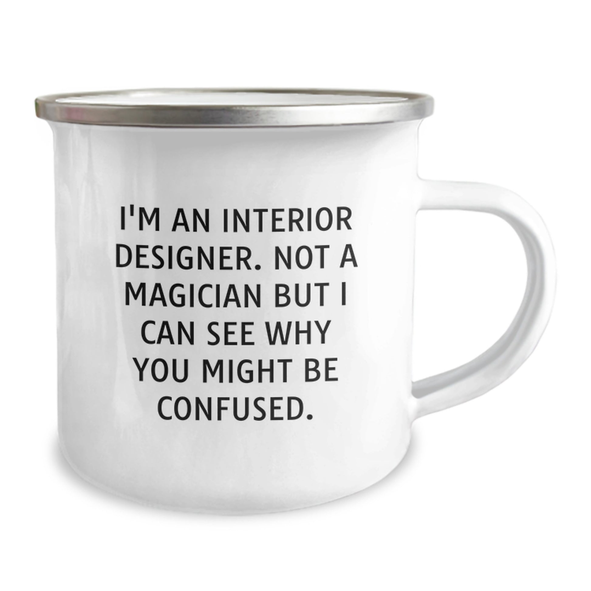 Funny Interior Designer Gifts, Interior Designer Camping Mug, Gift from Family to Interior Designer, Graduation Unique Gifts - Image 2