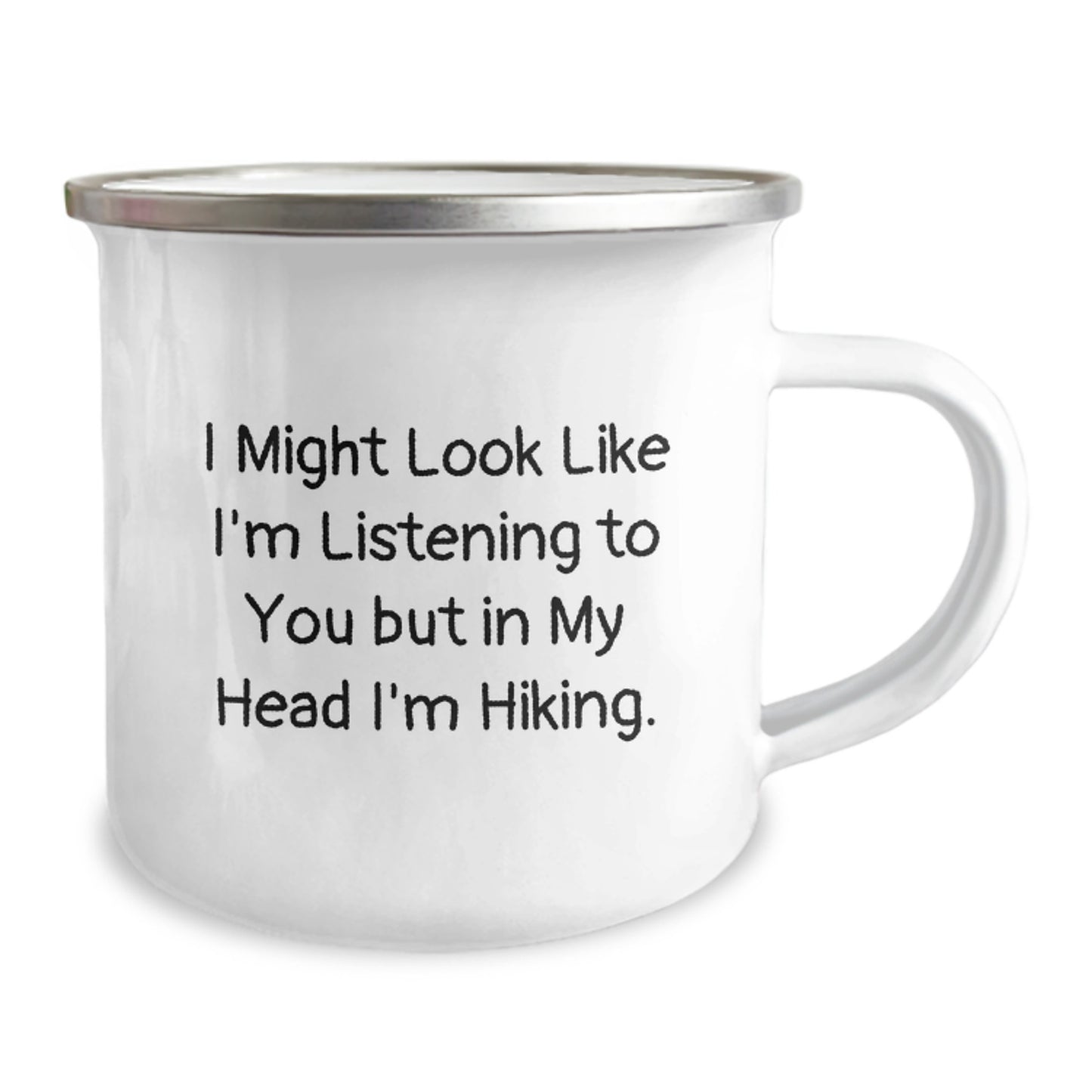Hiking Keepsake Camping Mug for Him Stainless Steel Birthday Gift - Image 2