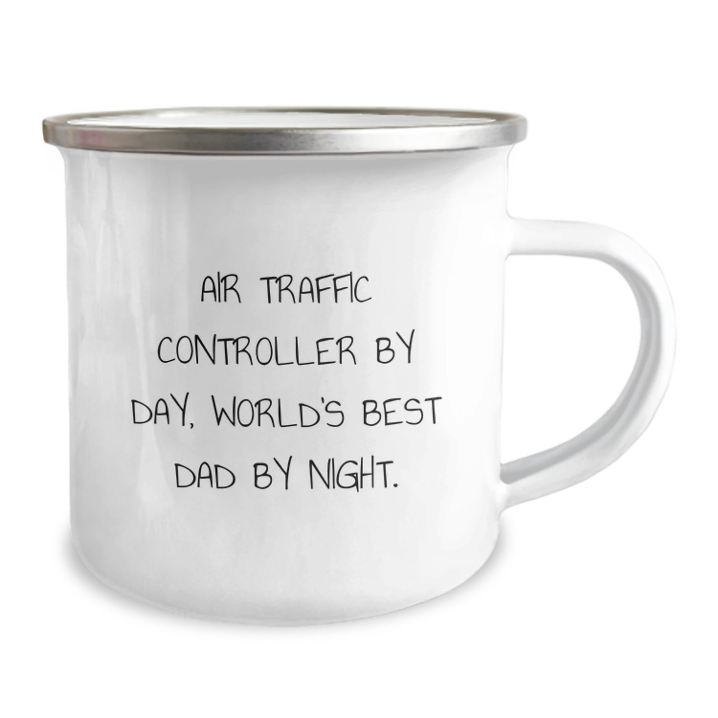 Birthday Gift Present for Her Air Traffic Controller Camping Mug - Image 2