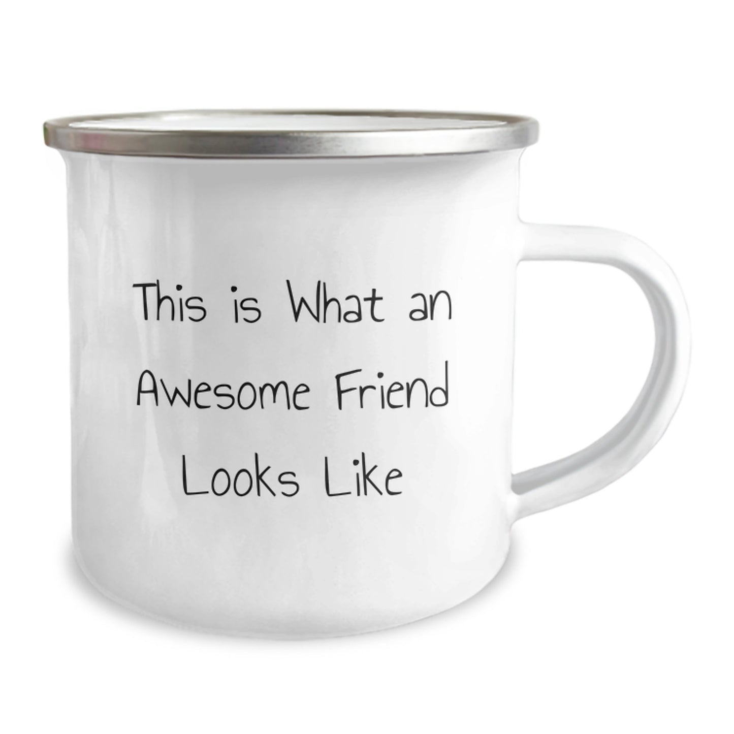 Funny Friend Gifts from Men, Unique Camping Mug for Friend, This Is What An Awesome Friend Looks Like, Graduation Unique Gifts - Image 2
