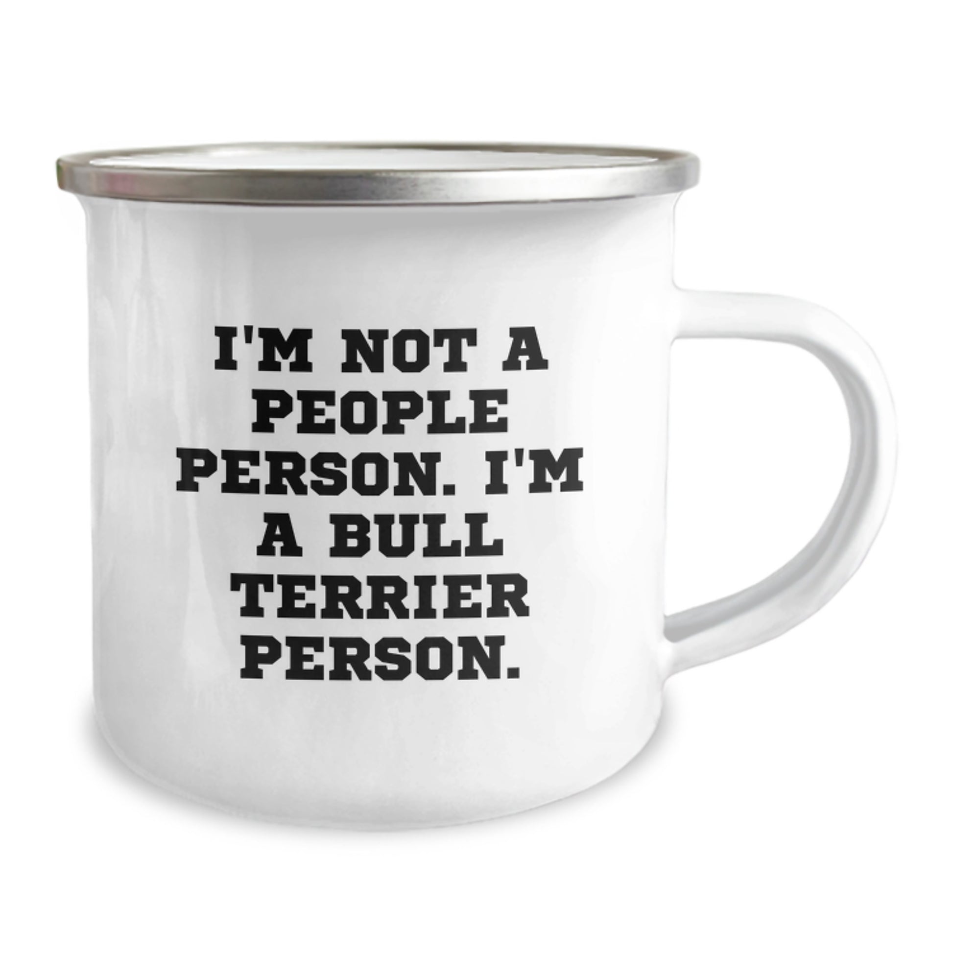 Funny Bull Terrier Dog Gifts for Men - I'm Not A People Person. I'm A Bull Terrier Person. Birthday Unique Gifts from Friends to Family - Image 2