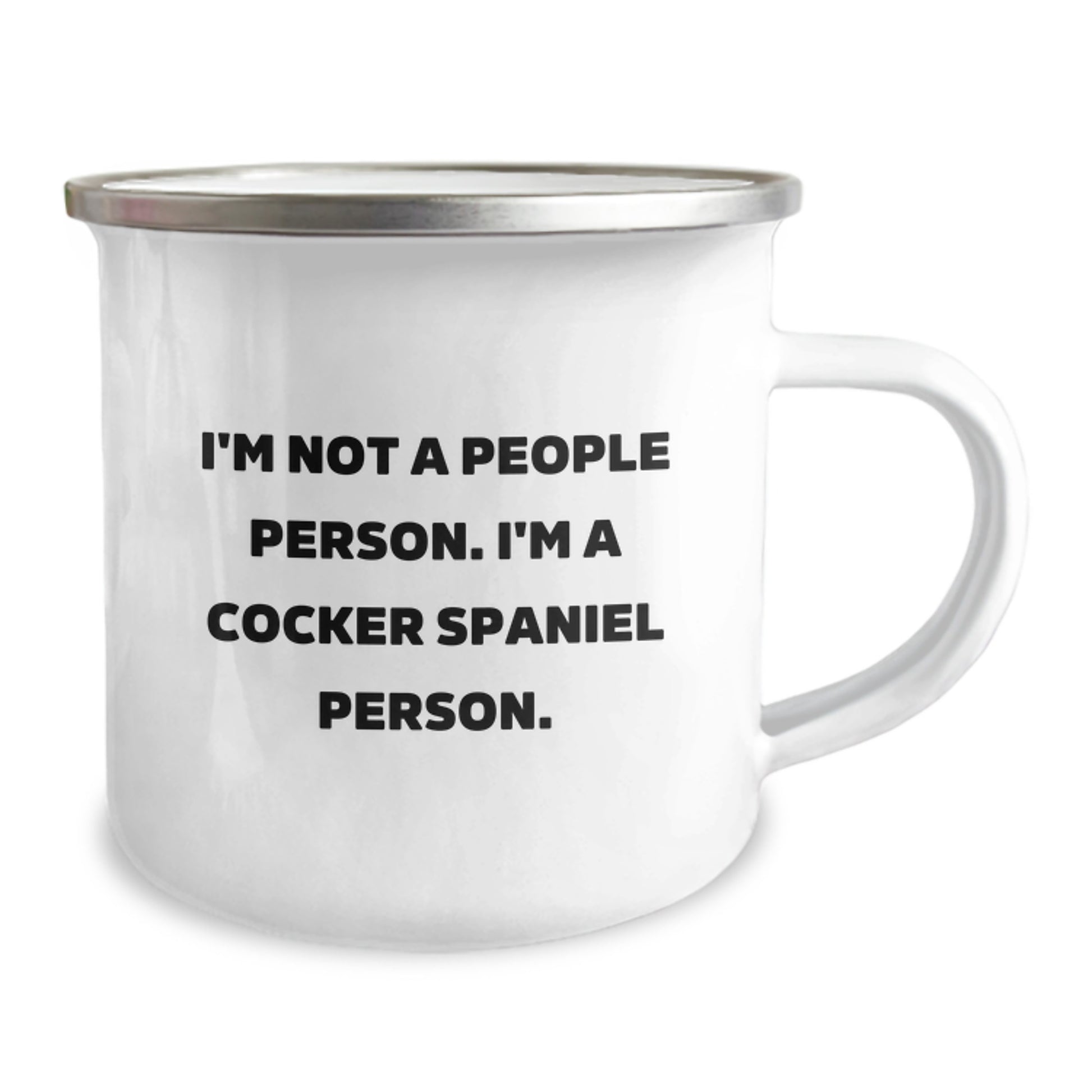Funny Cocker Spaniel Dog Gifts from Friends for Cocker Spaniel Dog Lovers, Camping Mug for Birthday Unique Gifts - Image 2