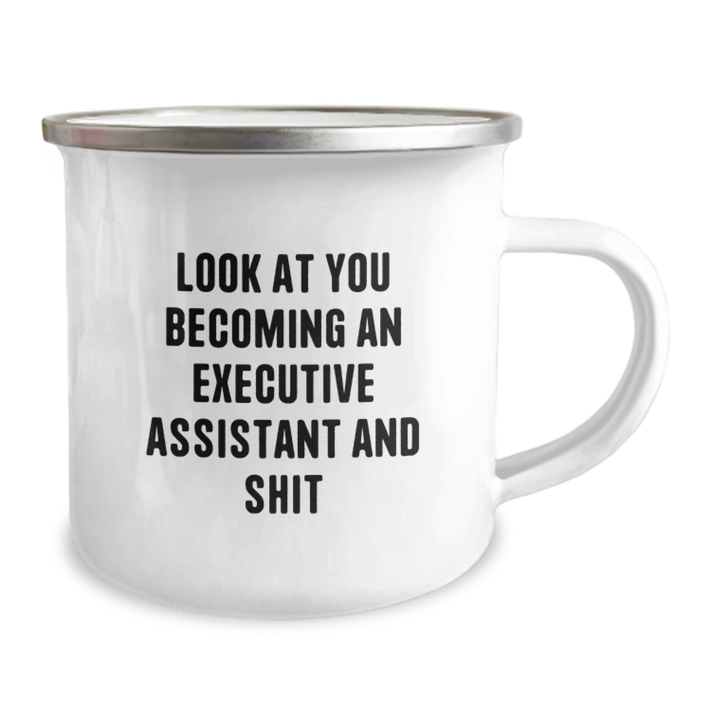 Funny Executive Assistant Gifts from Friends, Inspirational Quote on Camping Mug for New Grad, Gifts for Her or Him - Image 2