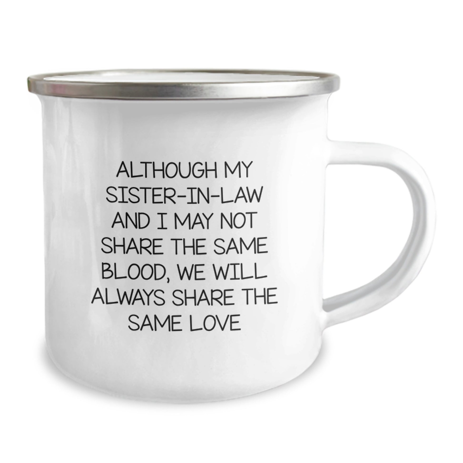 Funny Sister-in-law Gifts from Men - Graduation Unique Gifts for Her Sisterly Love, Camping Mug with Inspirational Quote - Image 2