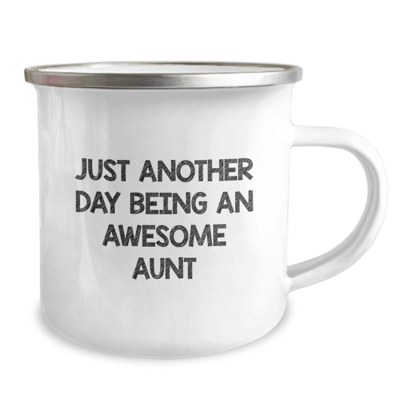 Funny Aunt Gifts, Just Another Day Being An Awesome Aunt, Camping Mug for Graduation, Gifts from Family, Gifts for Aunt - Image 2